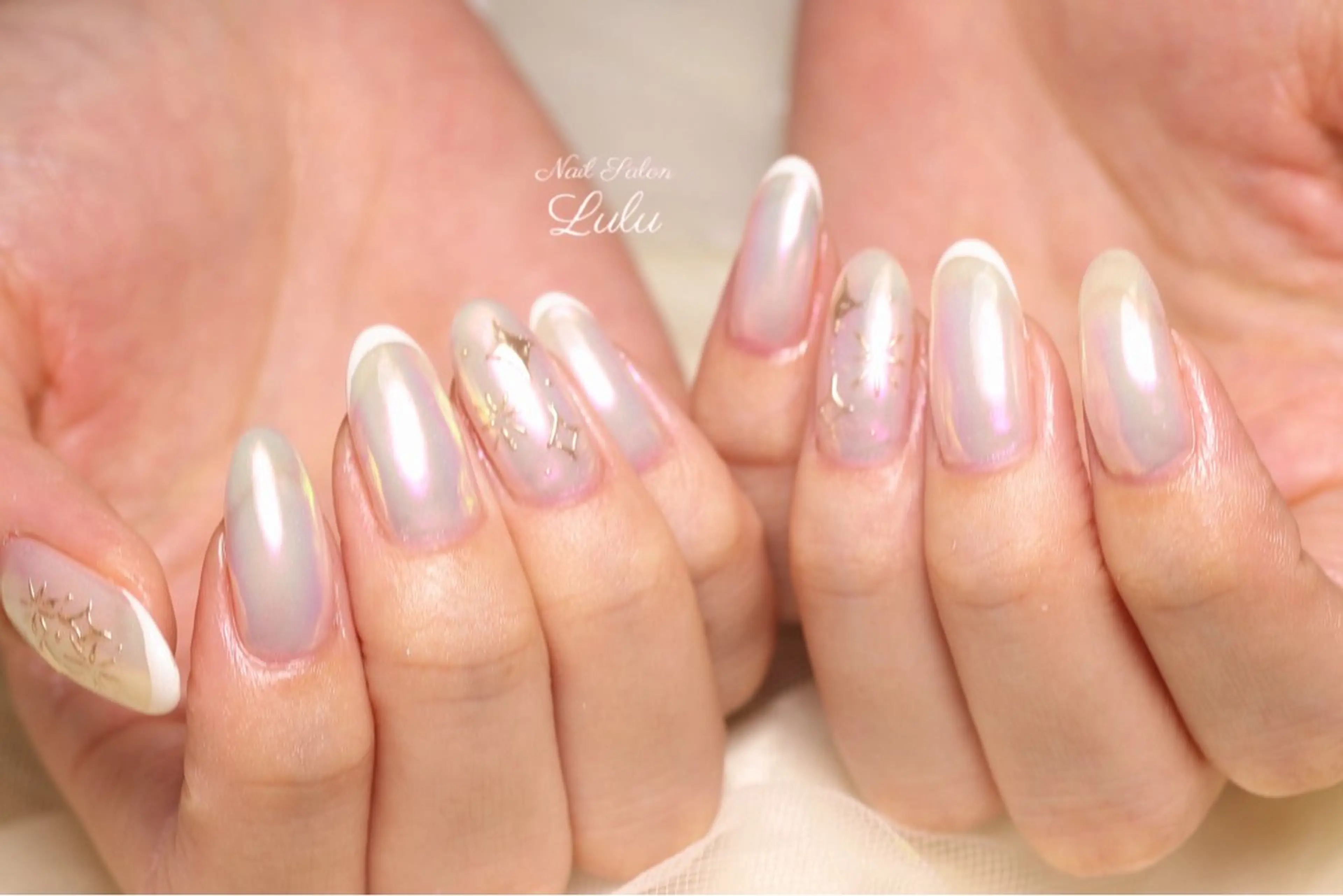 ネイル フットネイル Lulu nail salon 南堀江店所属・西村 あやかのネイルデザイン