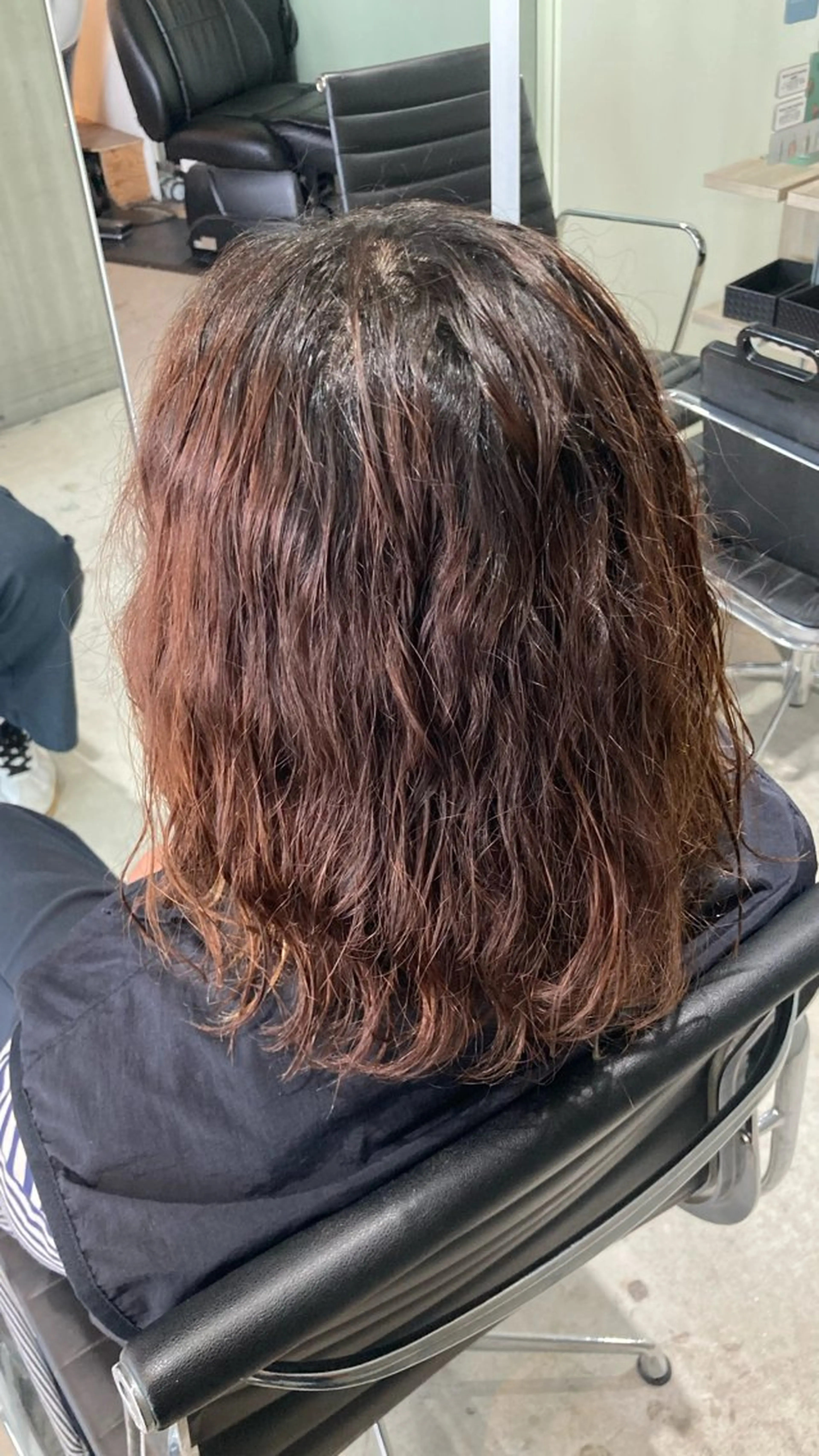 パーマ F.O.F.所属・たかなみ りなのヘアスタイル