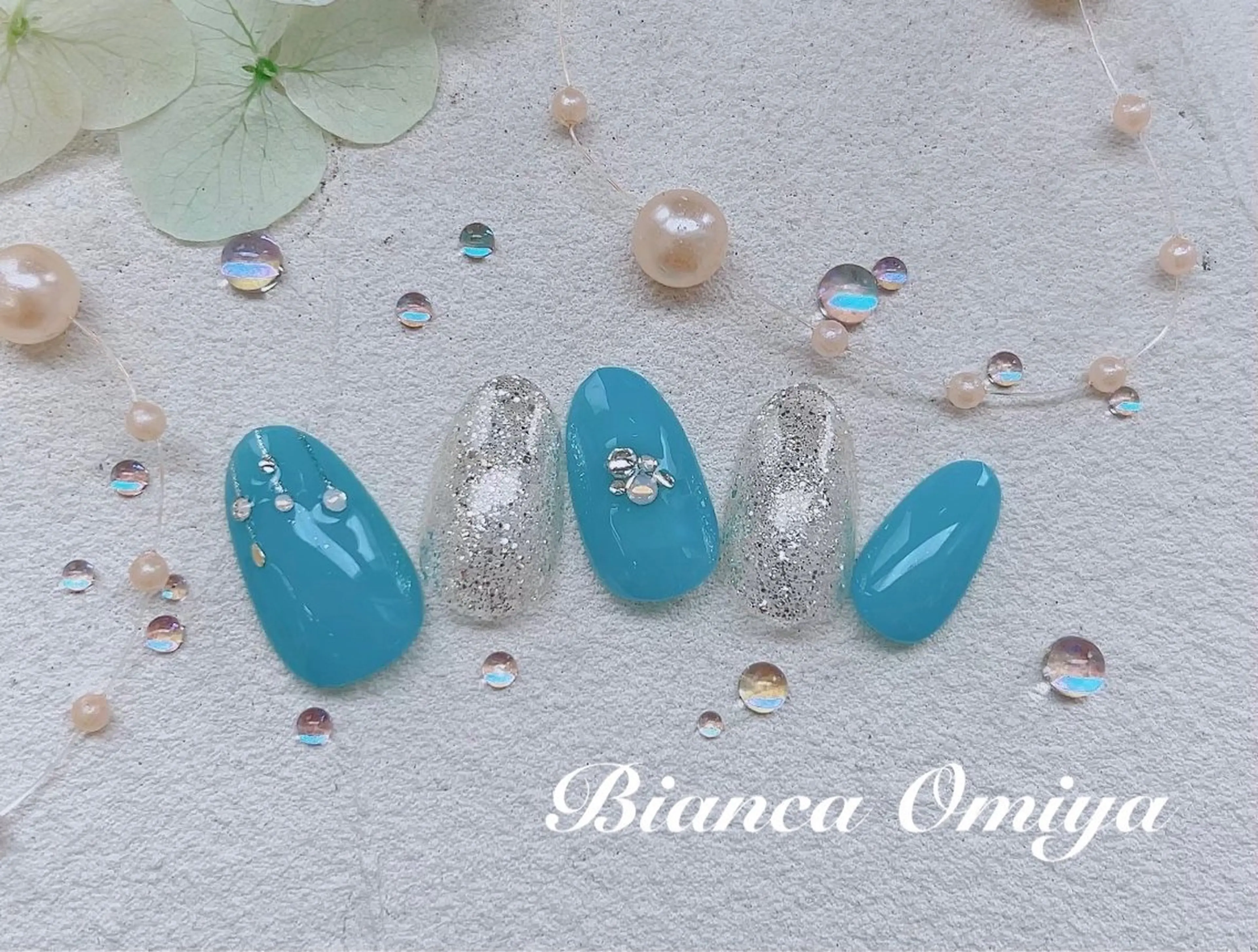 ネイル Bianca大宮 katoᕱ⑅ᕱﾞのネイルデザイン