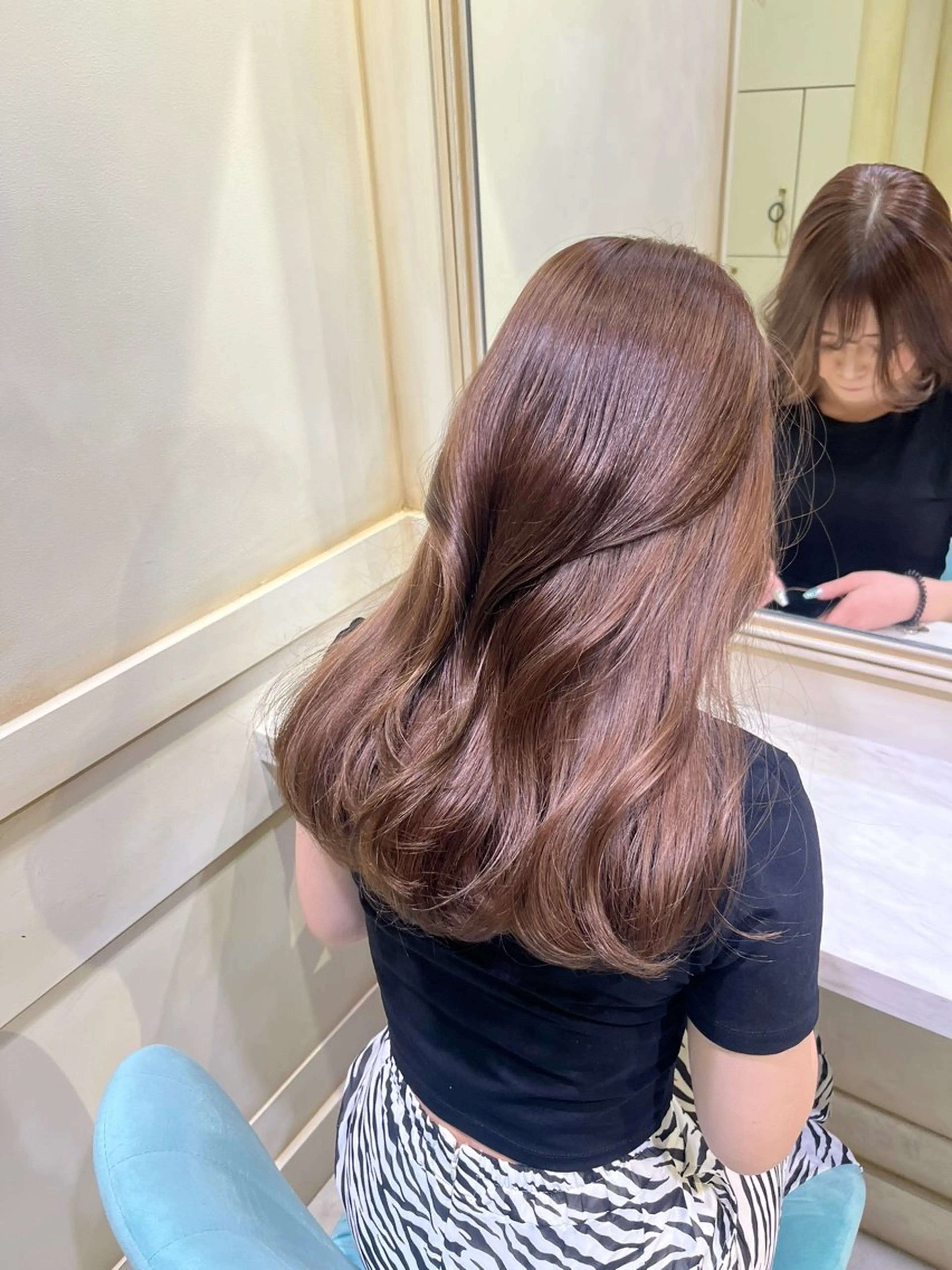 ロング カラー カット ヘアカラー トリートメント 🟠髪質改善縮毛矯正 YUTO🟠のヘアスタイル