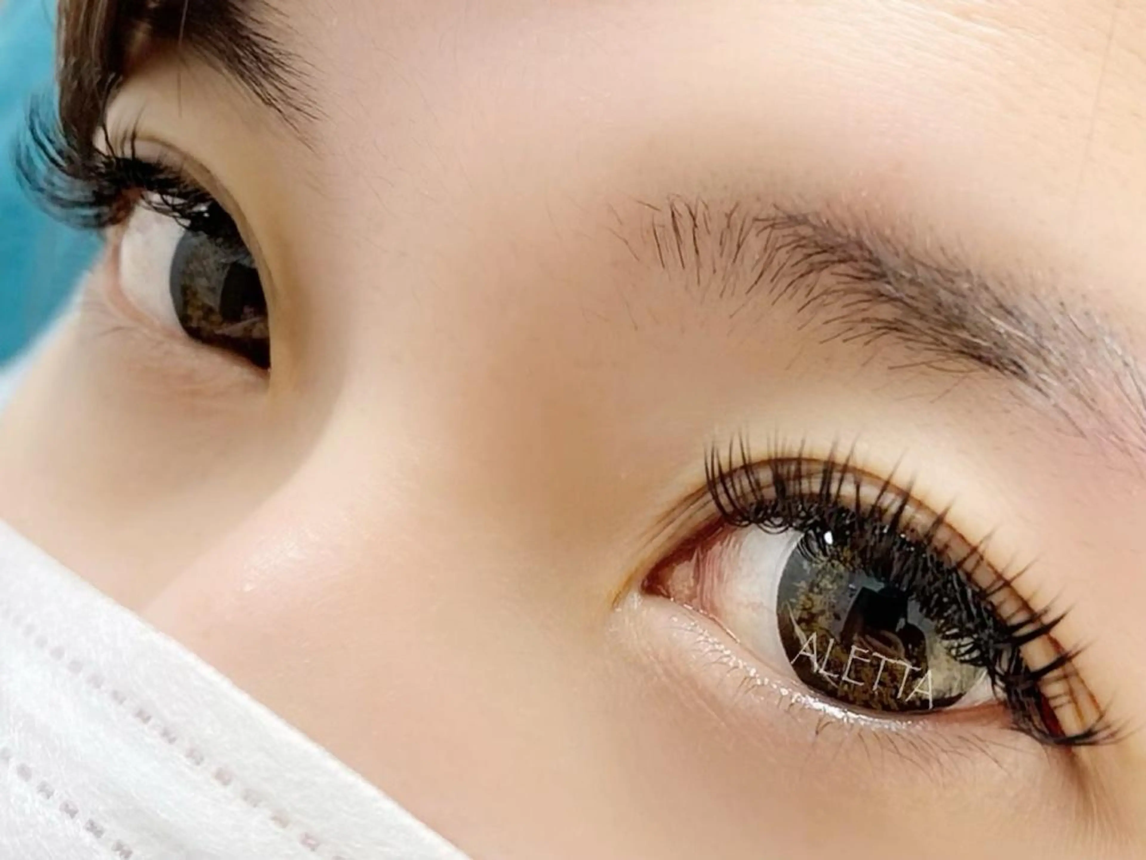 マツエク・マツパ フラットラッシュ 中野 恵美菜のマツエク・マツパデザイン