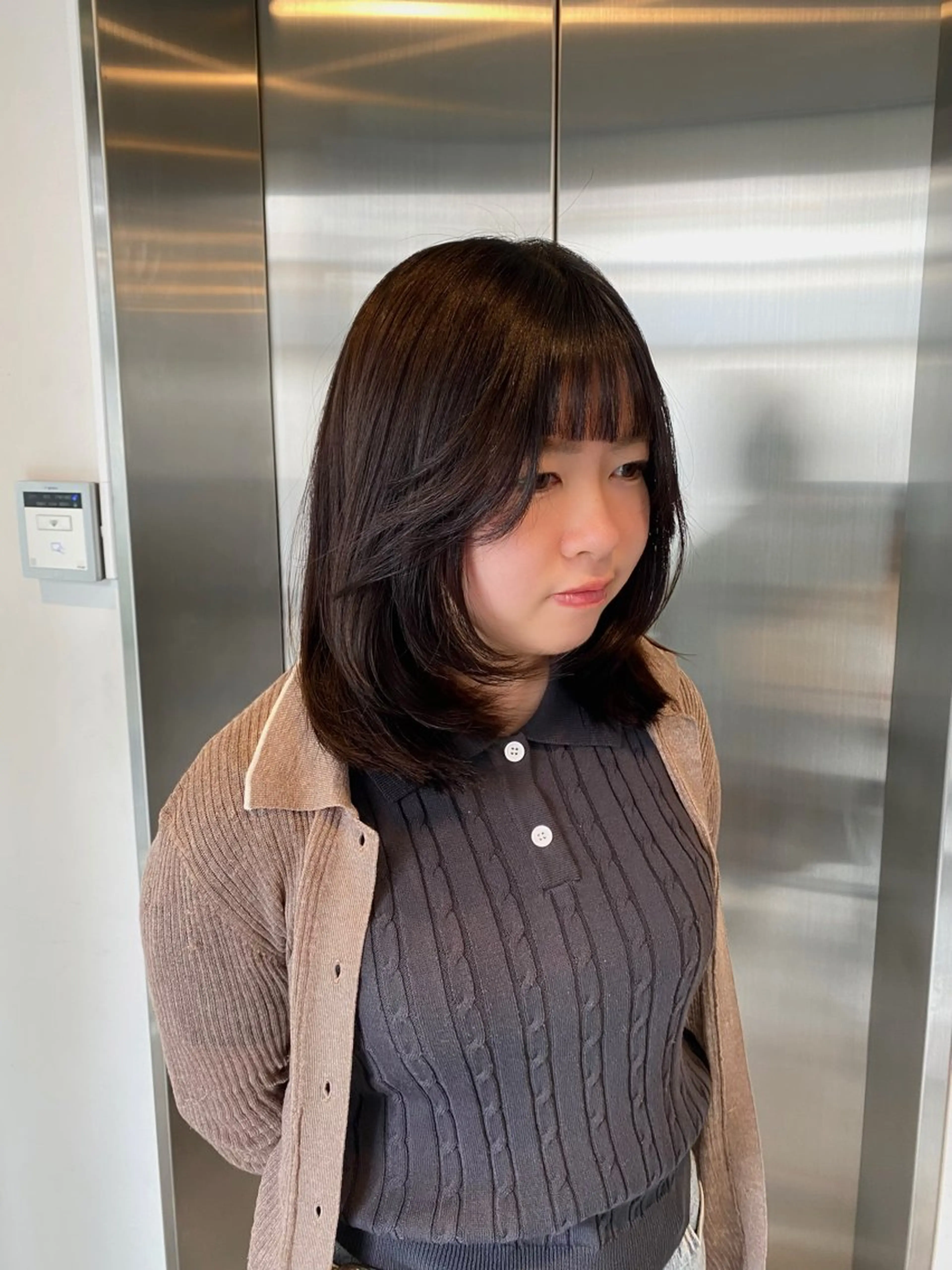 ミディアム MIYUU OTANIのヘアスタイル