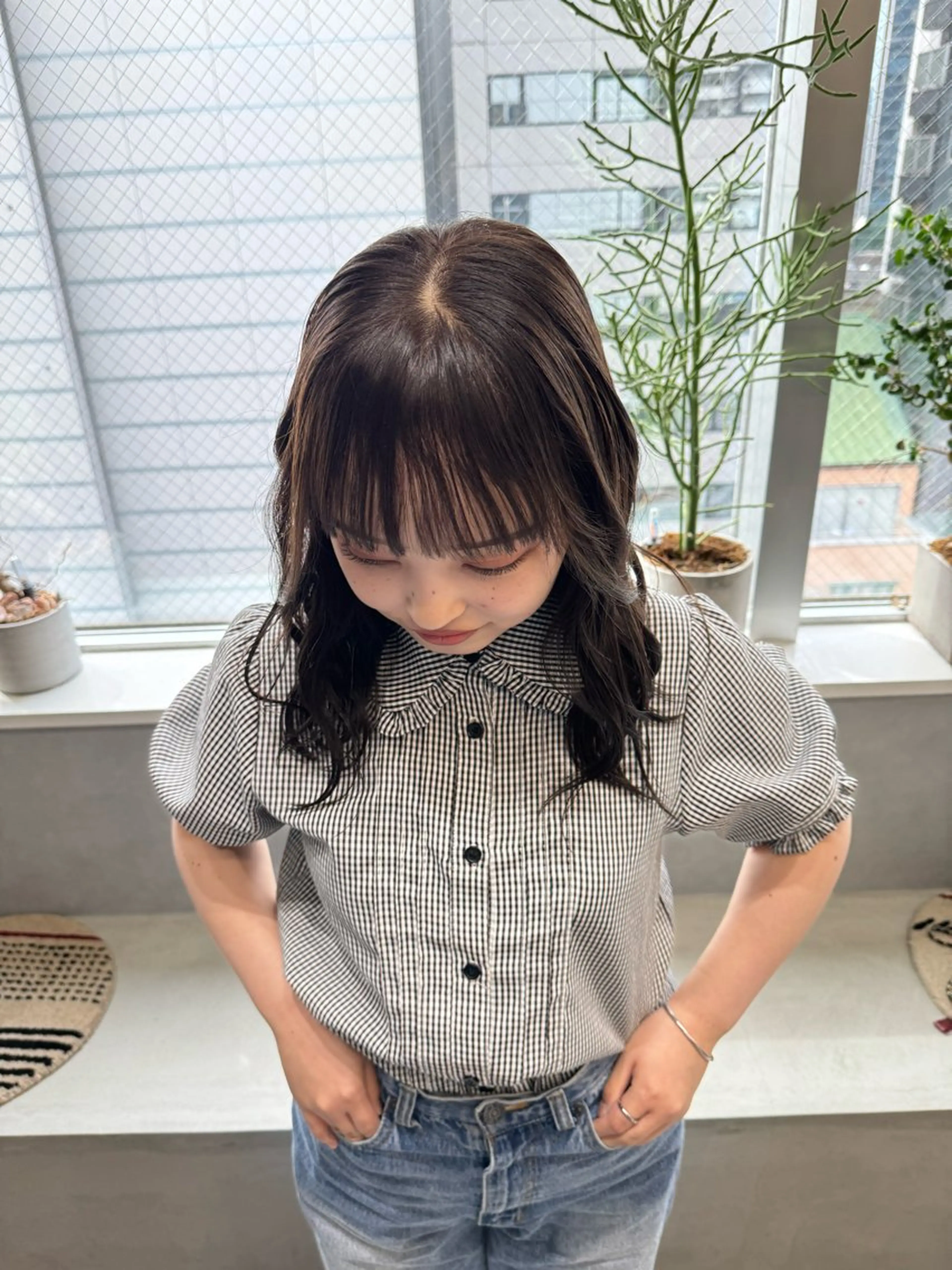 カラー グレージュ NAO/ 髪質改善/艶カラーのヘアスタイル