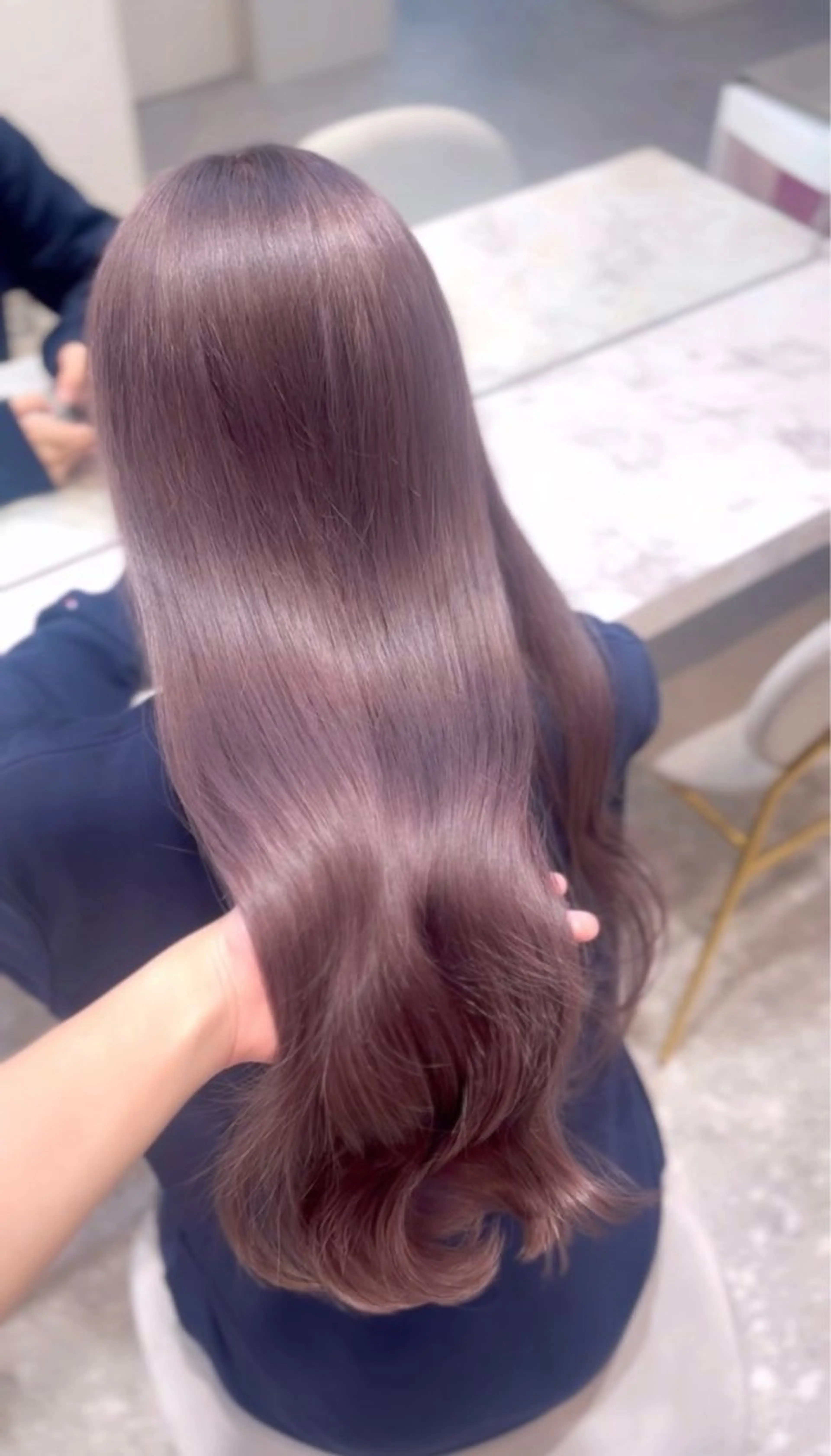 ロング カラー 縮毛矯正/モテカラー /aiko/原宿のヘアスタイル