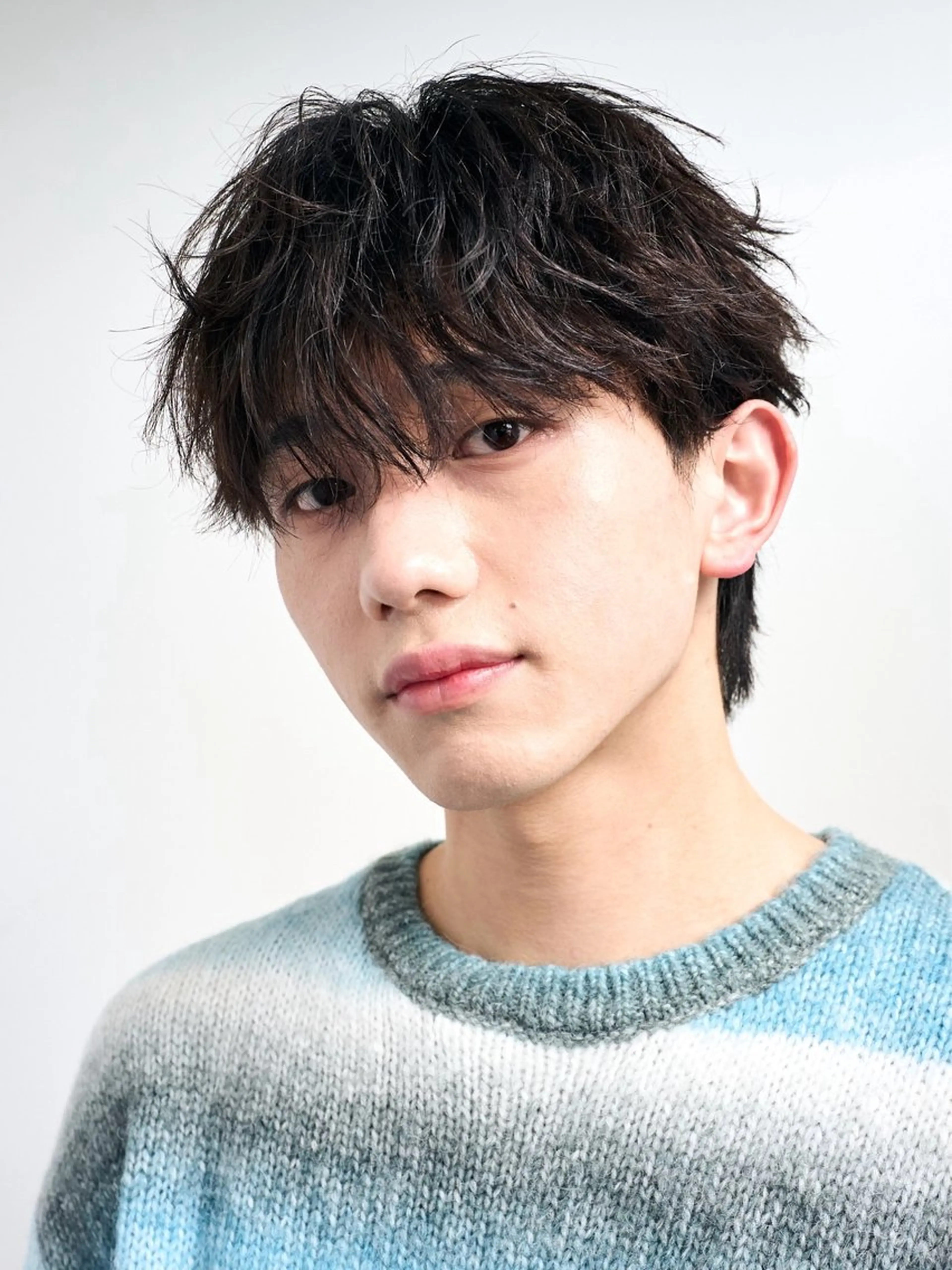 メンズ カルマパーマ メンズ韓国風 メンズパーマ 【メンズ特化✨】 縮毛矯正/千原涼麻のヘアスタイル