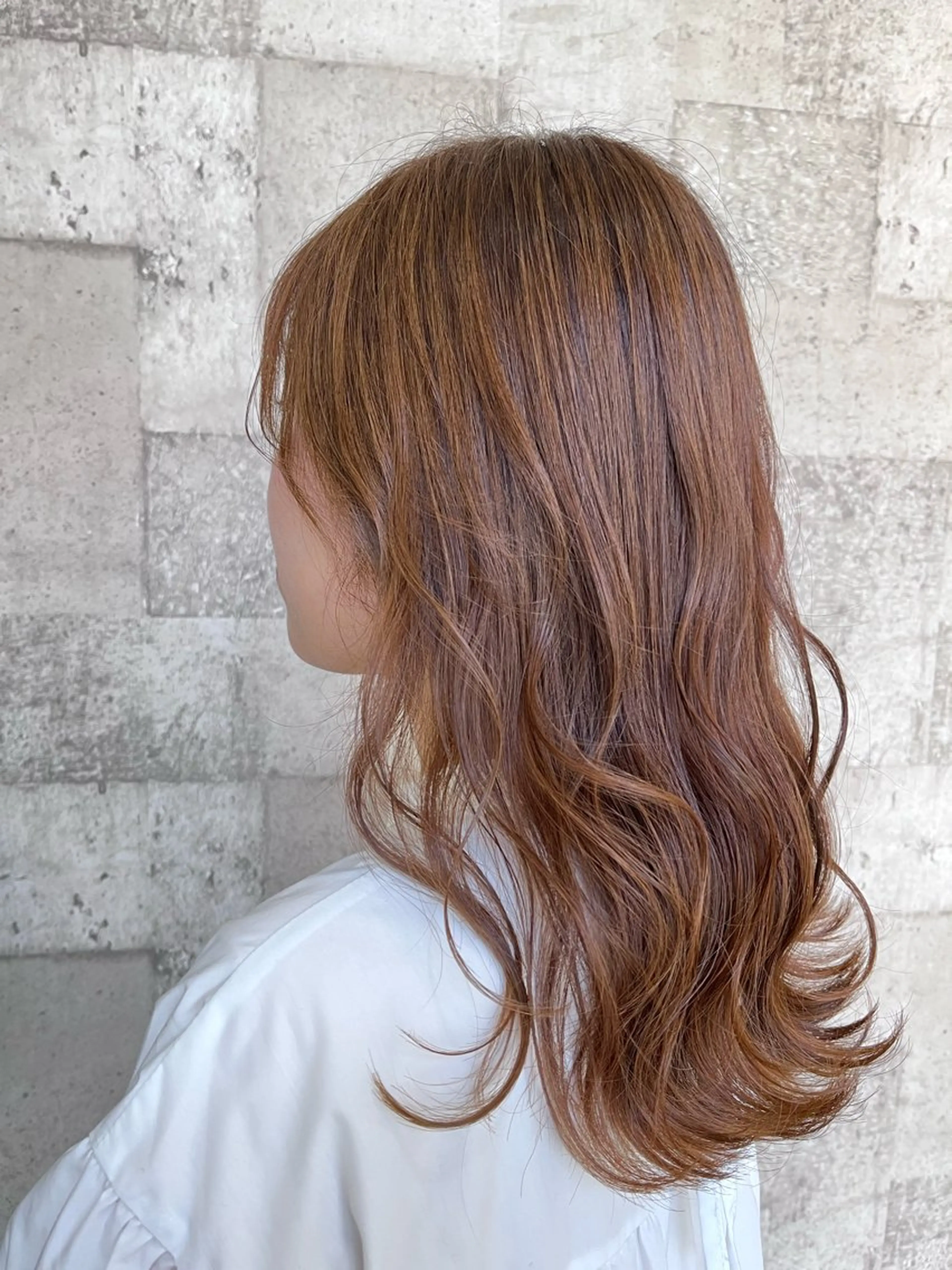 ロング カラー 北島 遥香🫧インナ ー /ベージュカラーのヘアスタイル