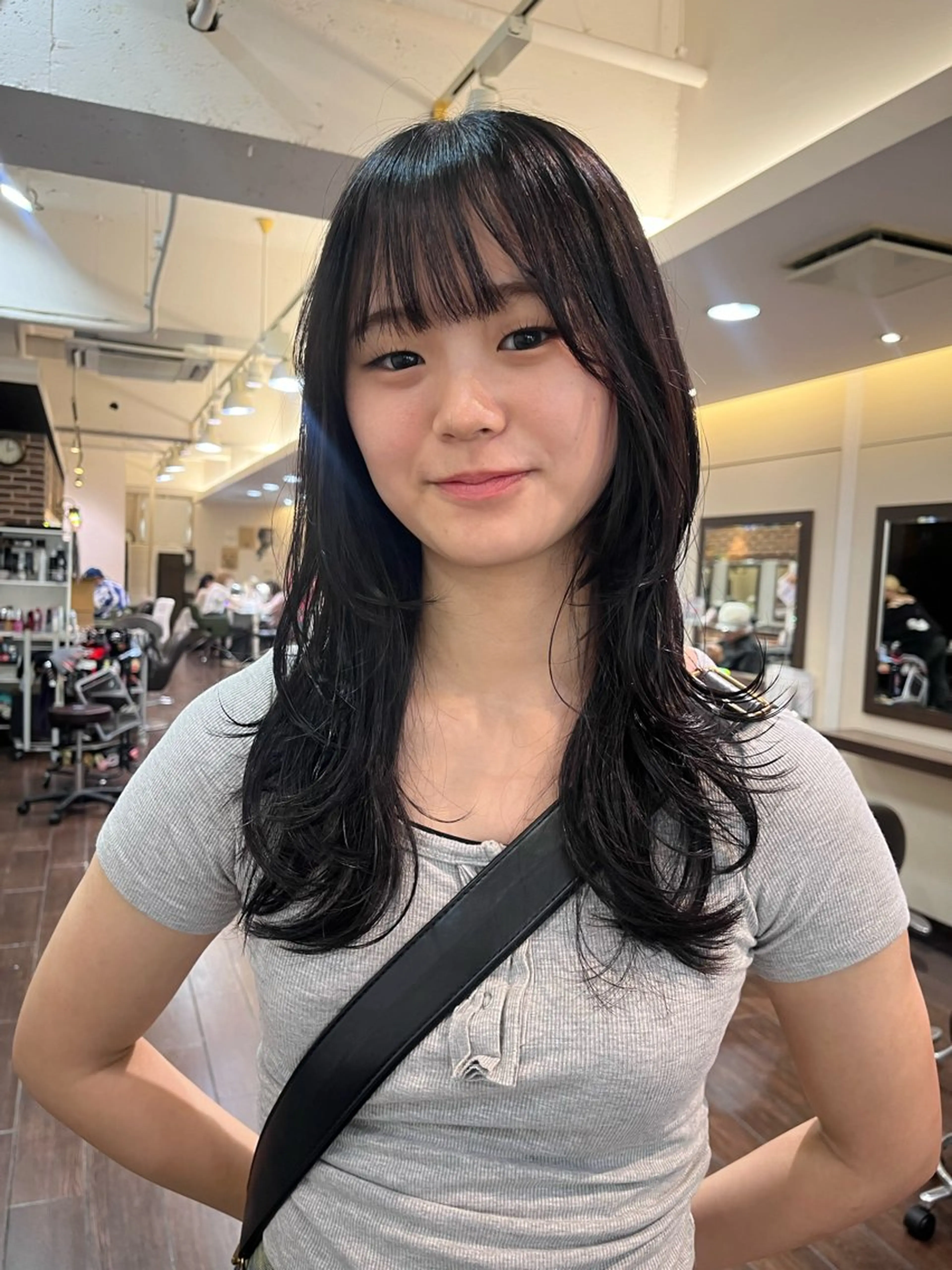 ロング 酸性ストレート 🤍🎀honokaのヘアスタイル