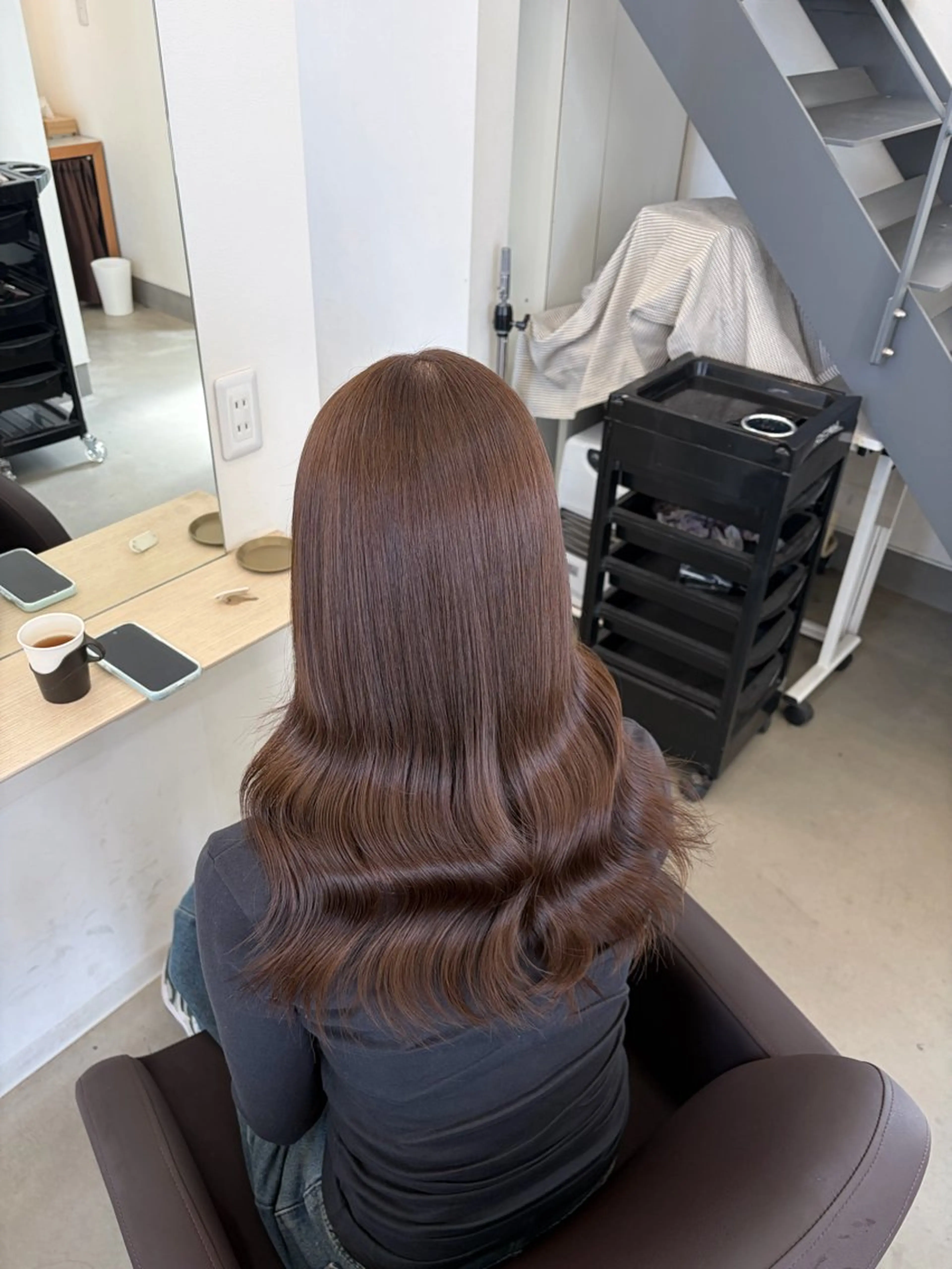 ロング 栗原 響のヘアスタイル