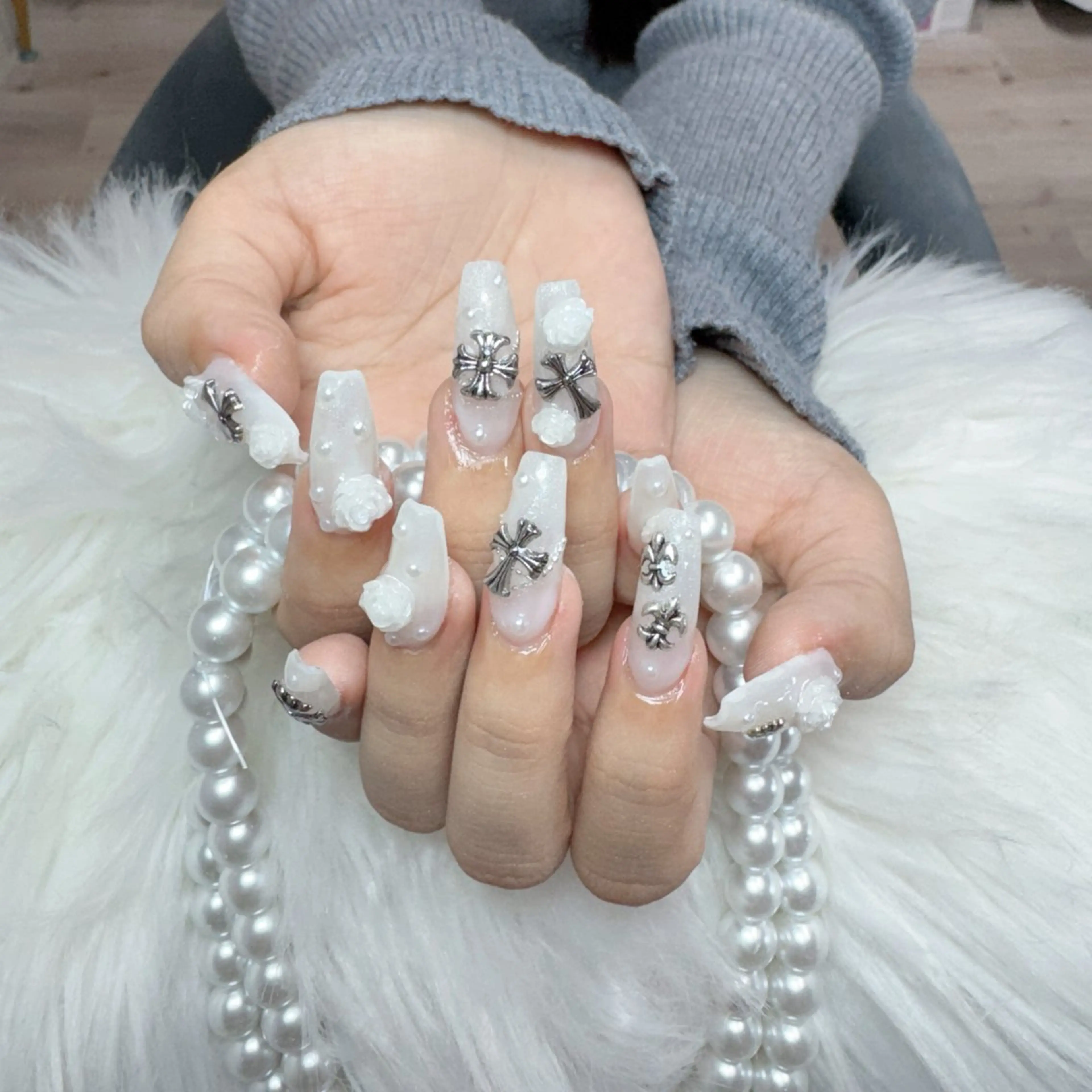 ネイル ハンドネイル 🧸yuki🍯 パラジェル取扱店🐝のネイルデザイン