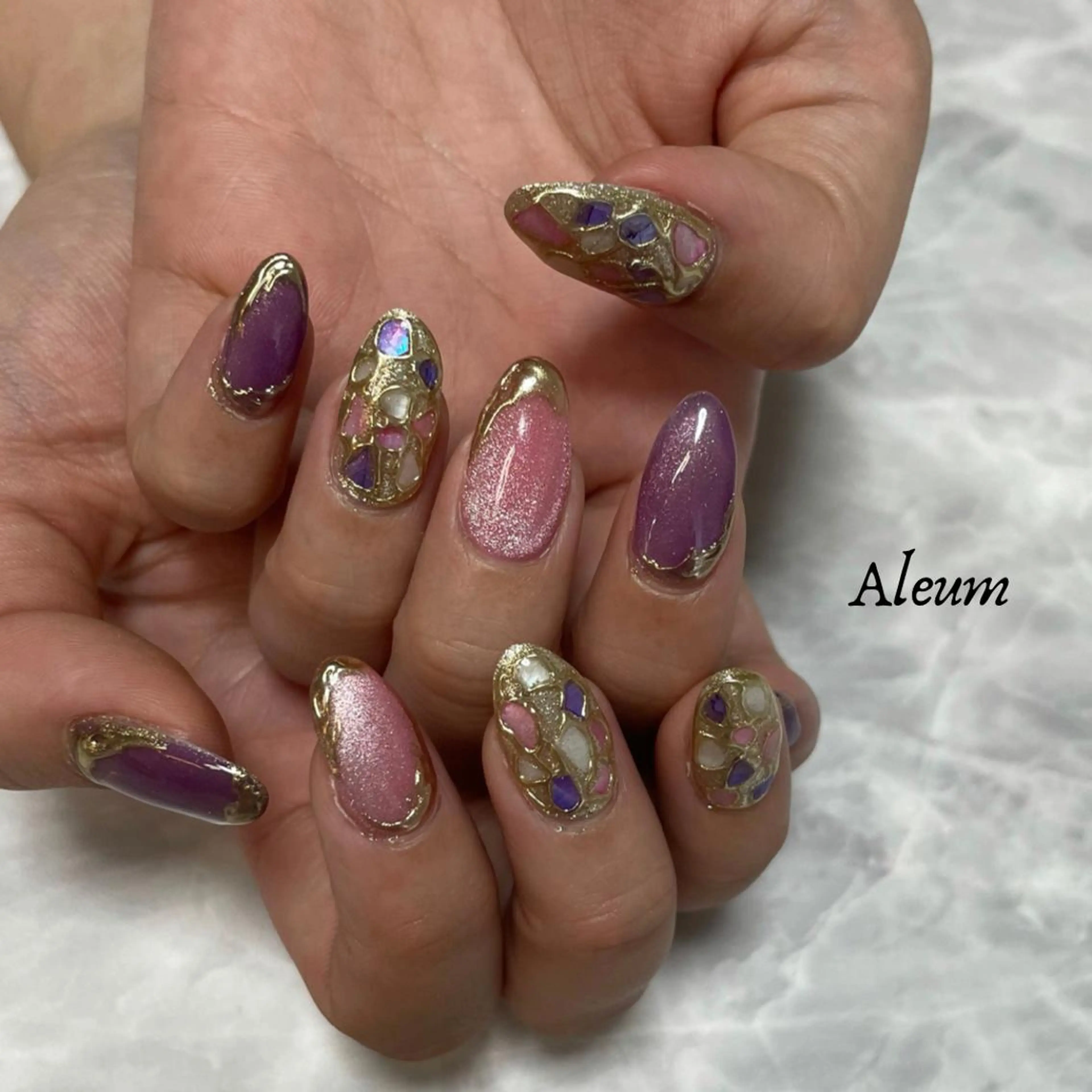 ネイル ハンドネイル Aleum所属・Nail Salon Aleumのネイルデザイン