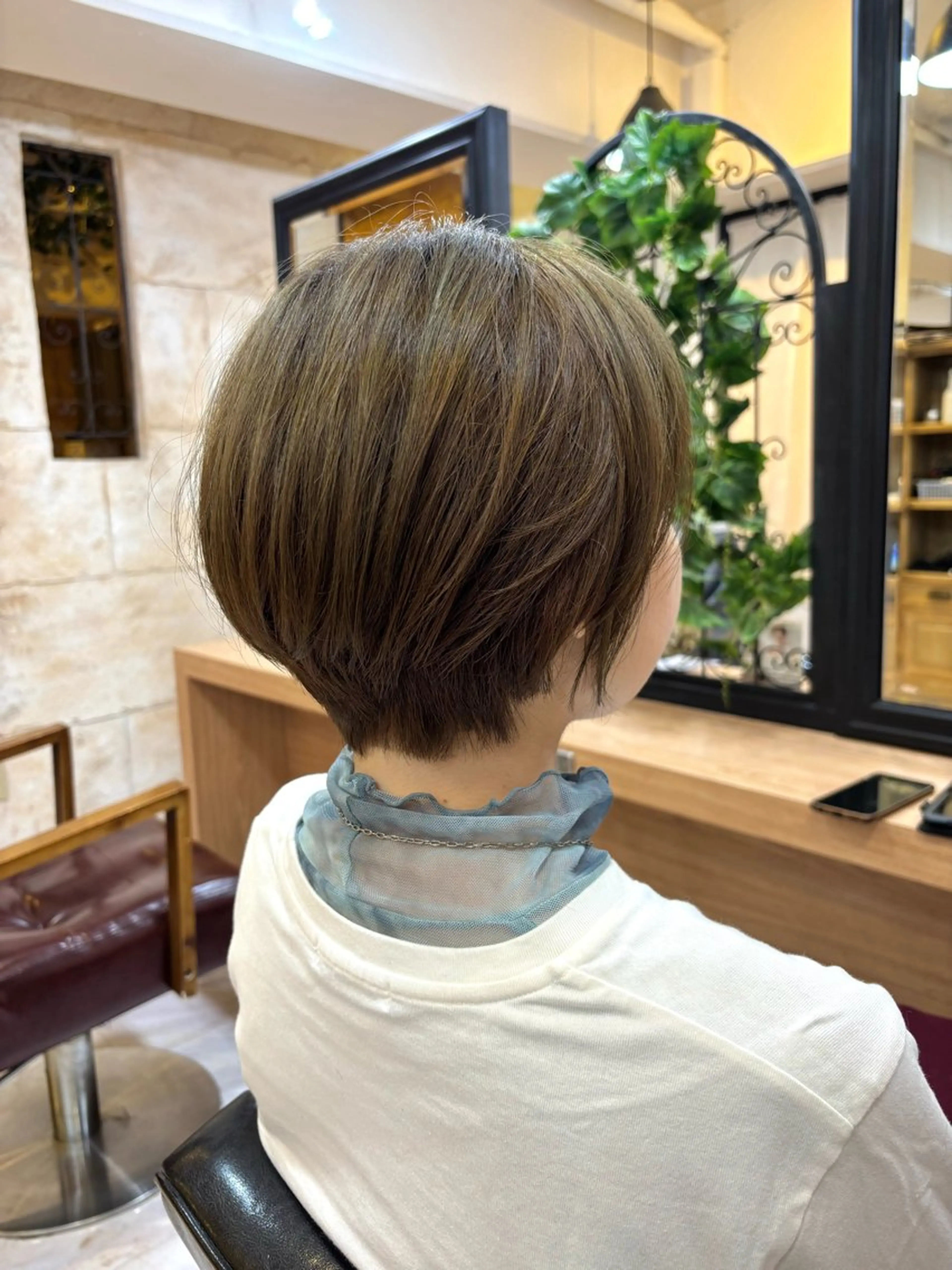 ショート カラー ✨透明感×ツヤ髪✨ 川崎/KAITOのヘアスタイル