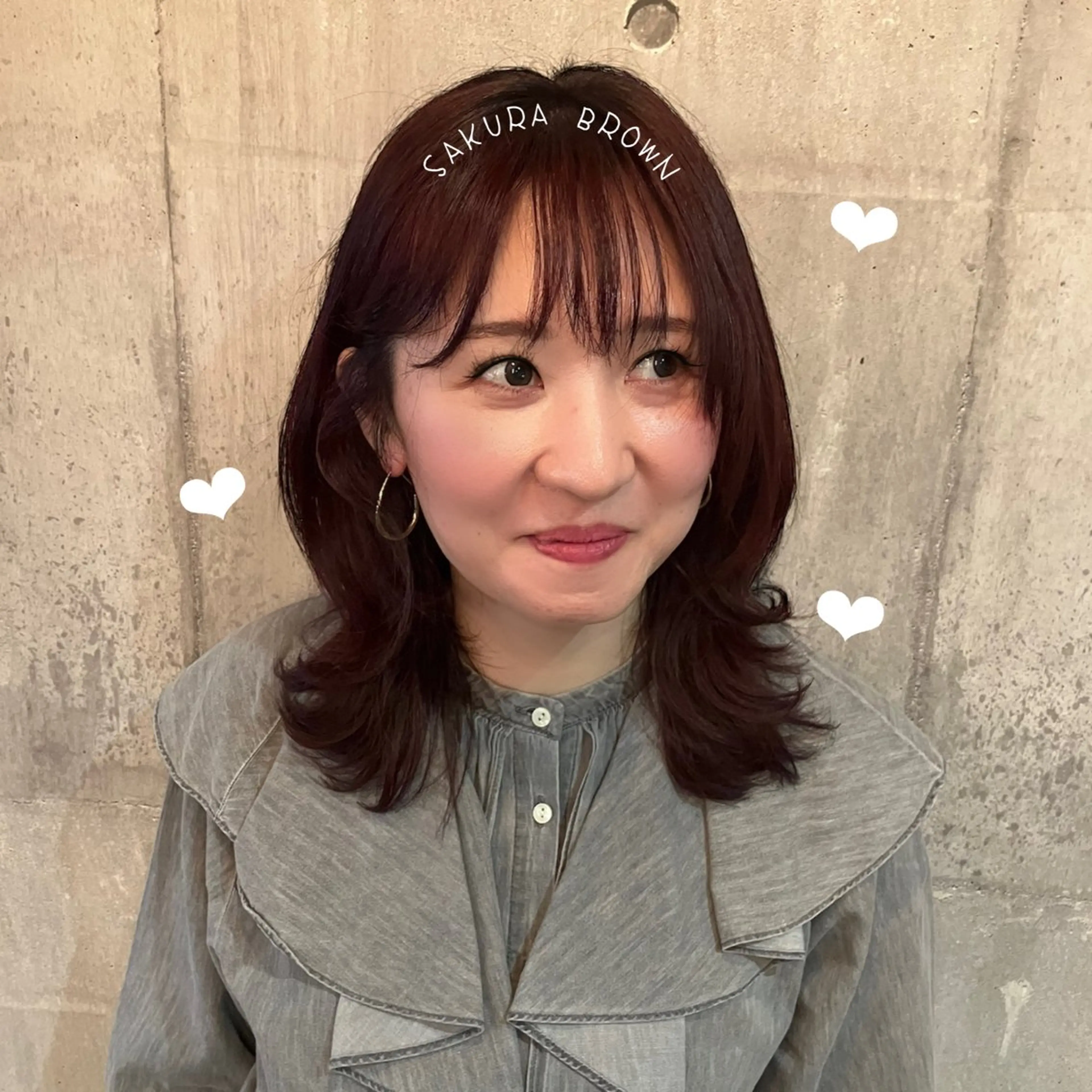 ロング カラー ブラウンカラー 天使の輪໒꒱⋆ﾟ 量産中🎀のヘアスタイル