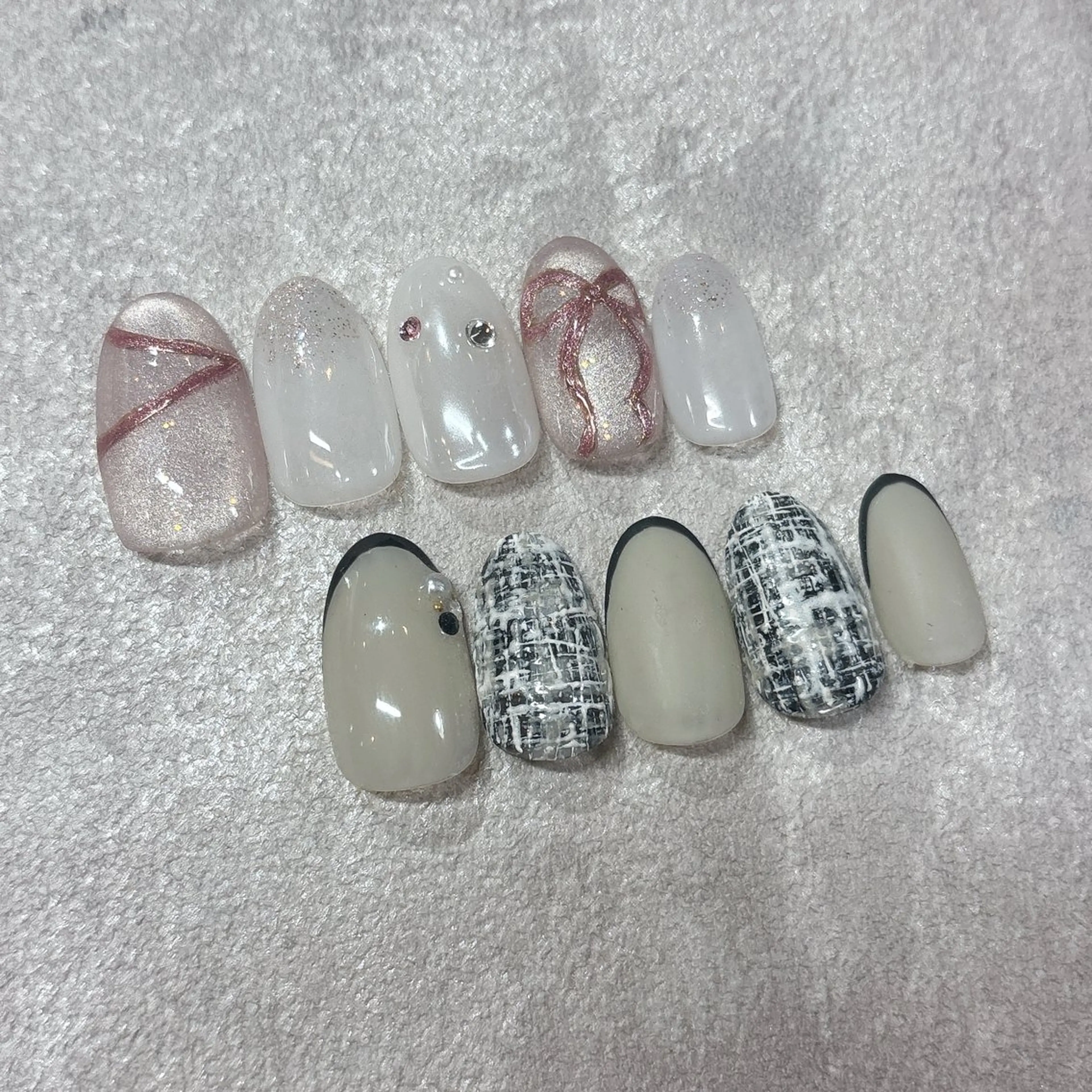 ネイル ハンドネイル 進藤 沙瑛のネイルデザイン