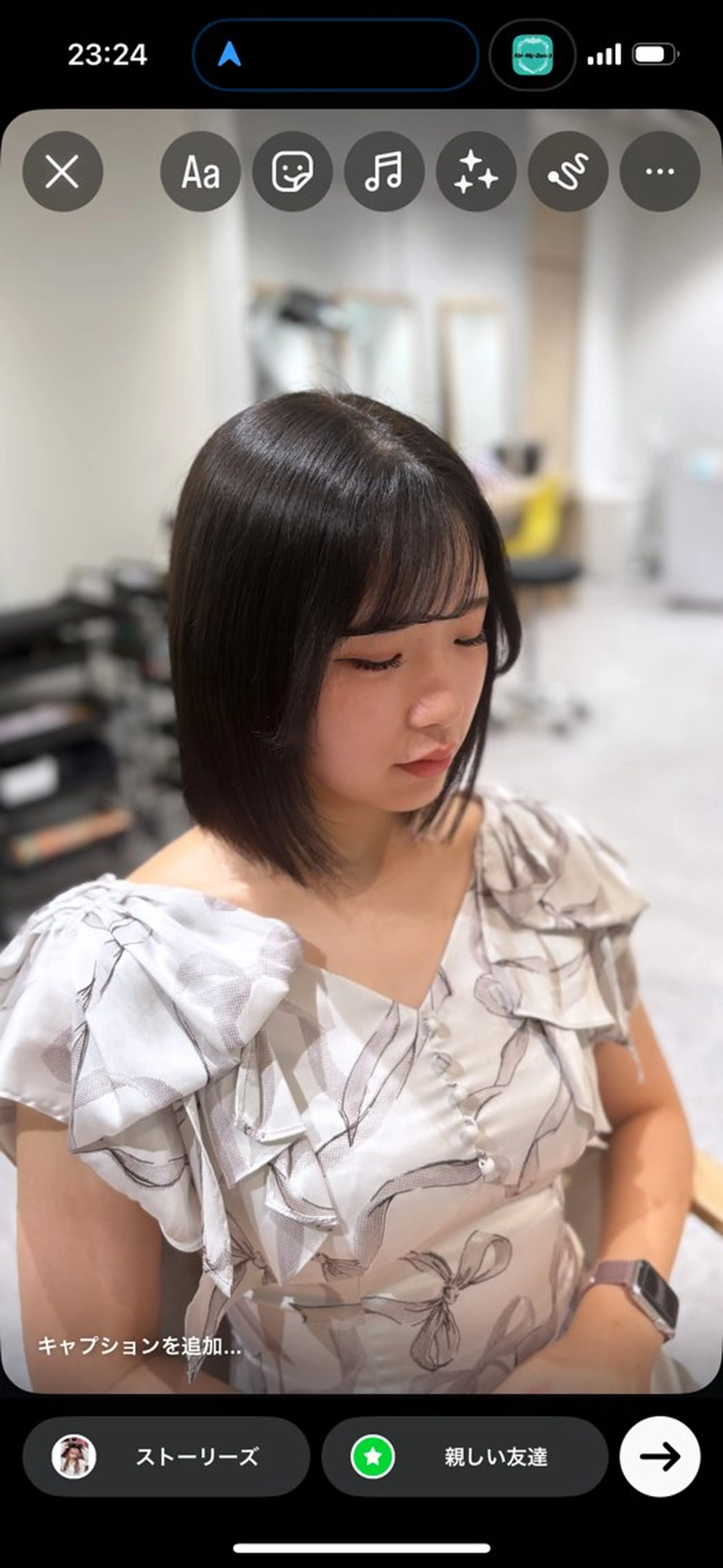 ショート カラー 艶カラー/マツエク 💖aika💖のヘアスタイル