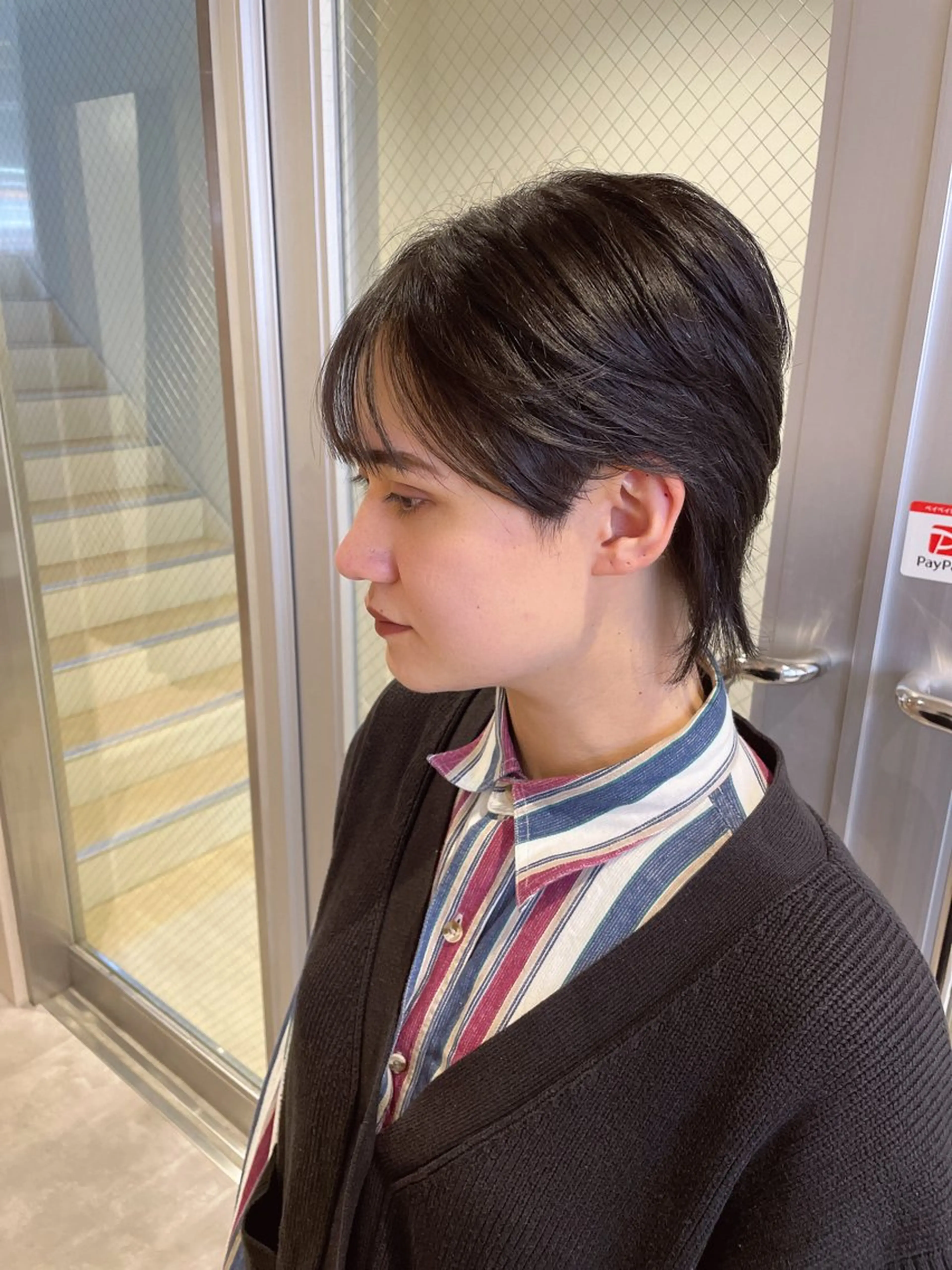 ショート メンズ メンズウルフカット ウルフカット カット MAQUM所属・【メンズ特化】渡部 京弘/パーマのヘアスタイル