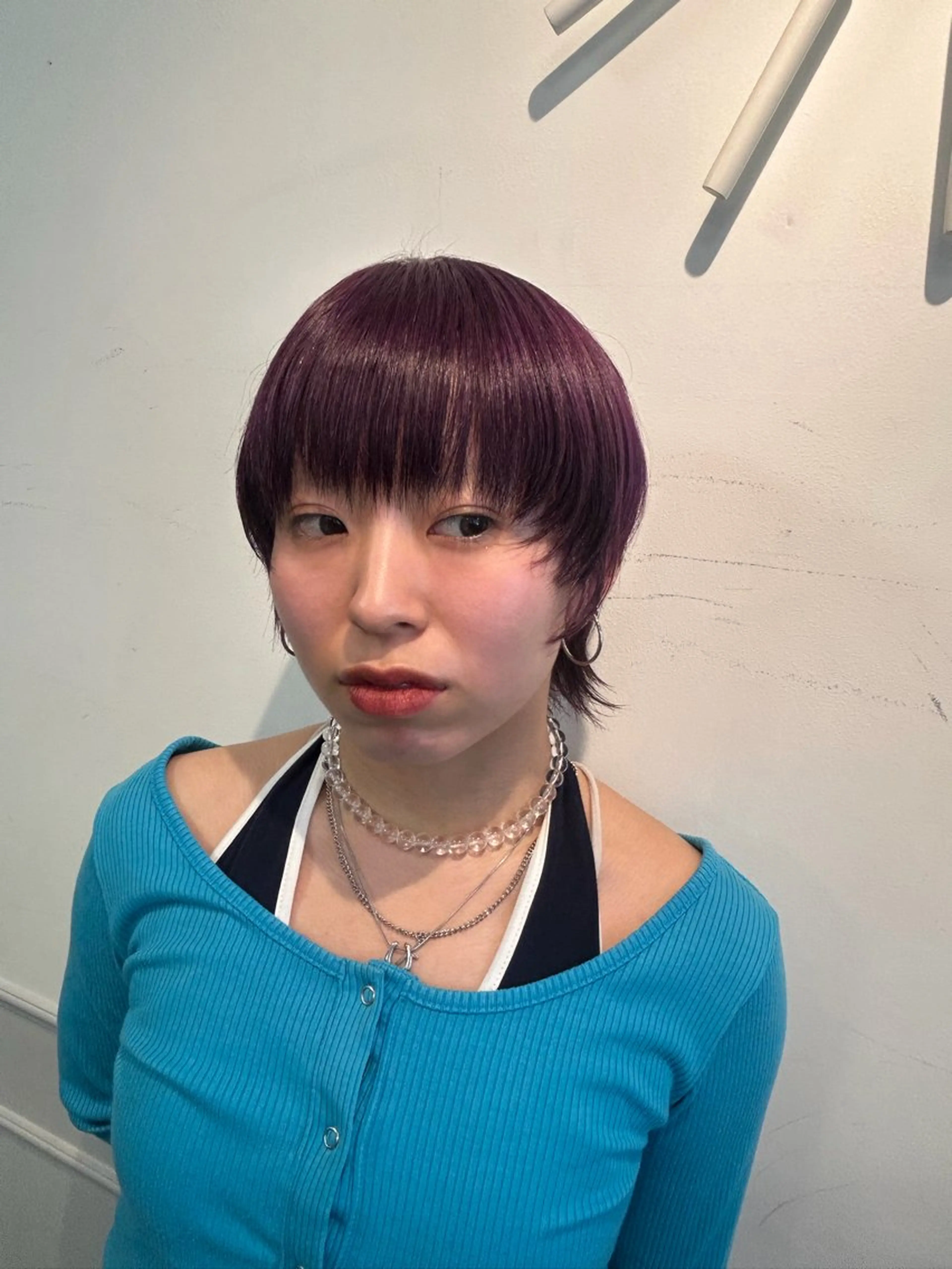 ショート カラー デザインカラー ヘアカラー デザインカラー🌈 メイク💄ヒカリ🌟のヘアスタイル