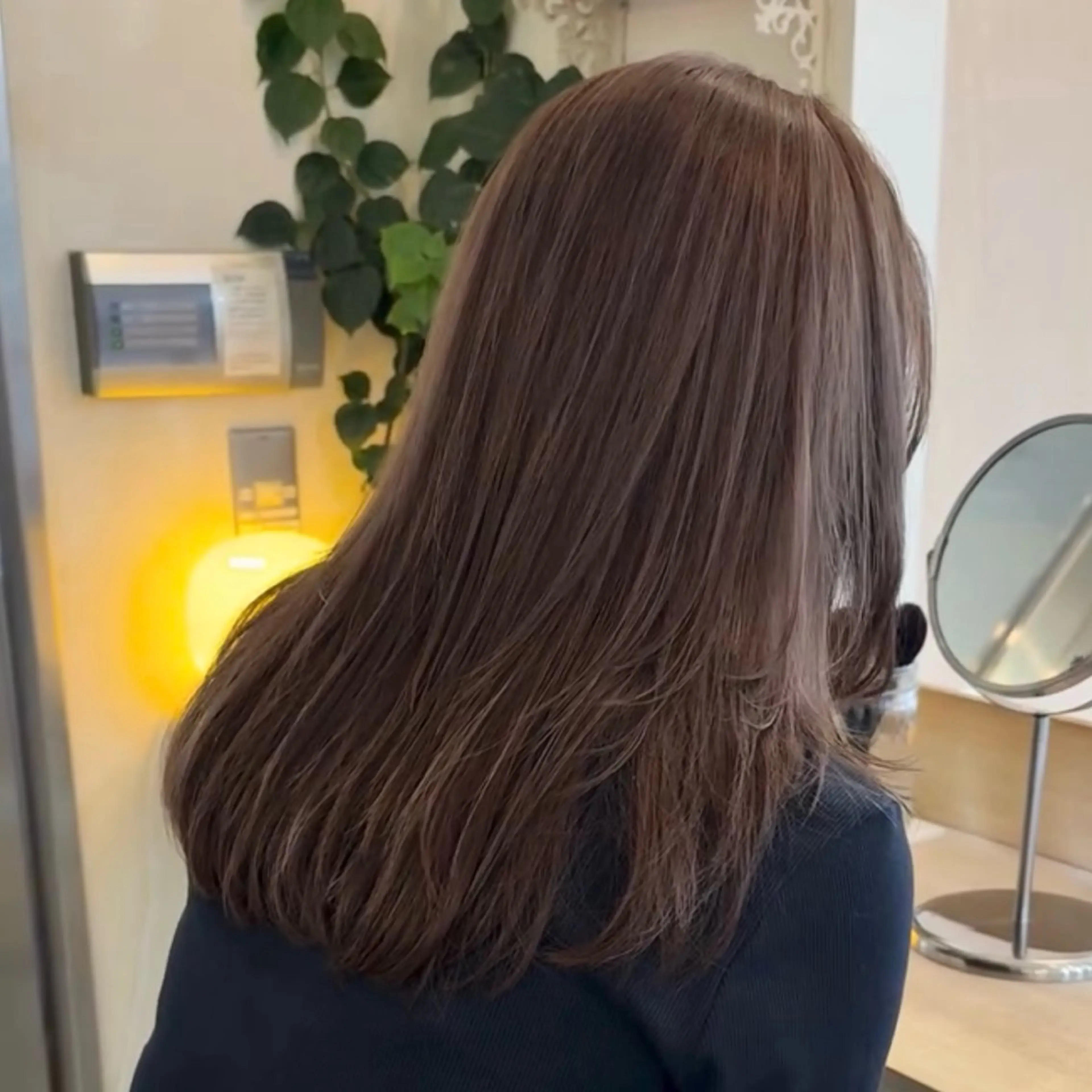 ロング カラー カット ヘアカラー トリートメント Yurika🕯️ 透明感カラー/ボブのヘアスタイル