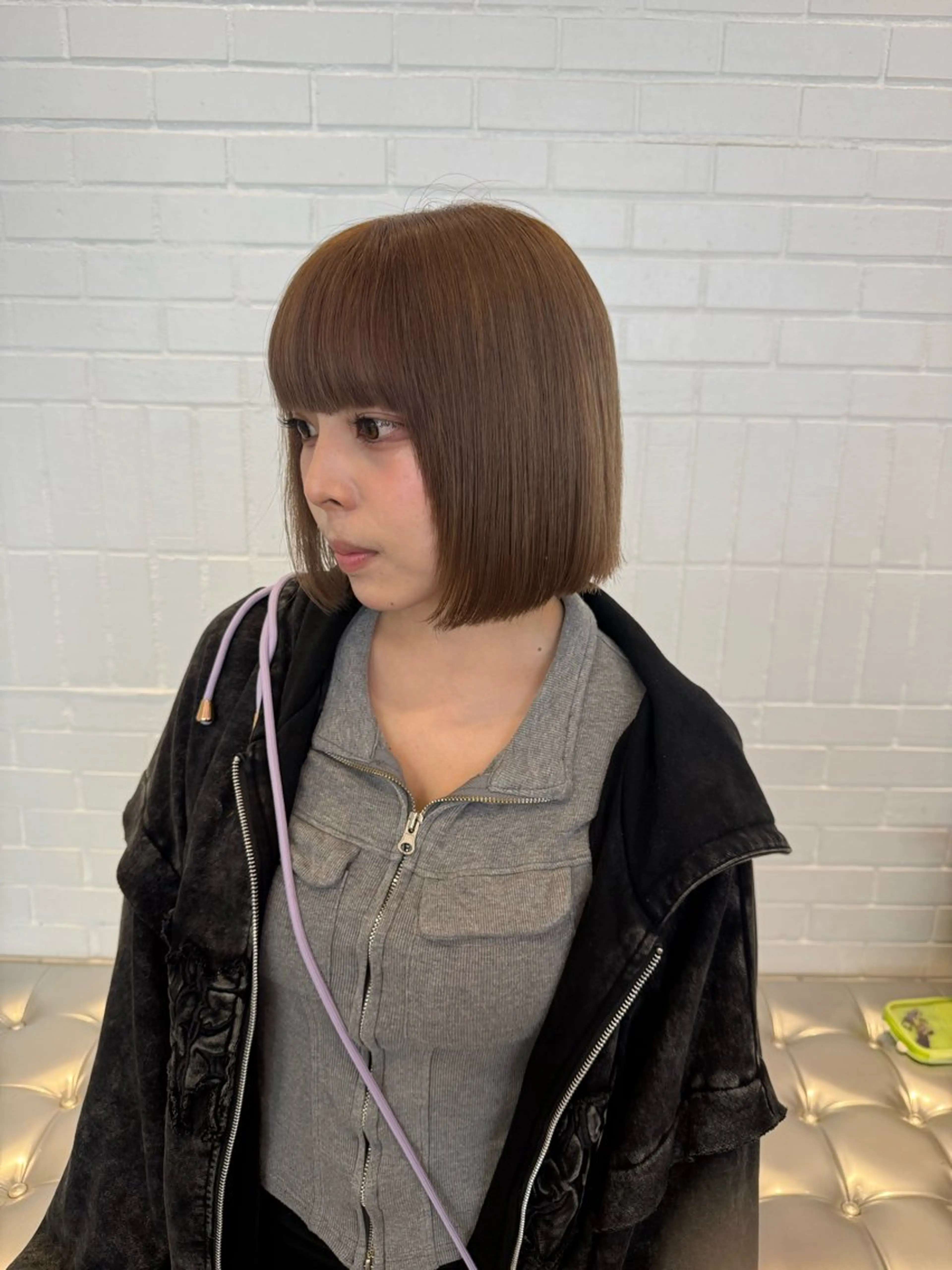 ショート カラー ヘアアレンジ ヘアカラー トリートメント ヘアセット 海外/ハイトーン🪽 ☯️ami☯️のヘアスタイル