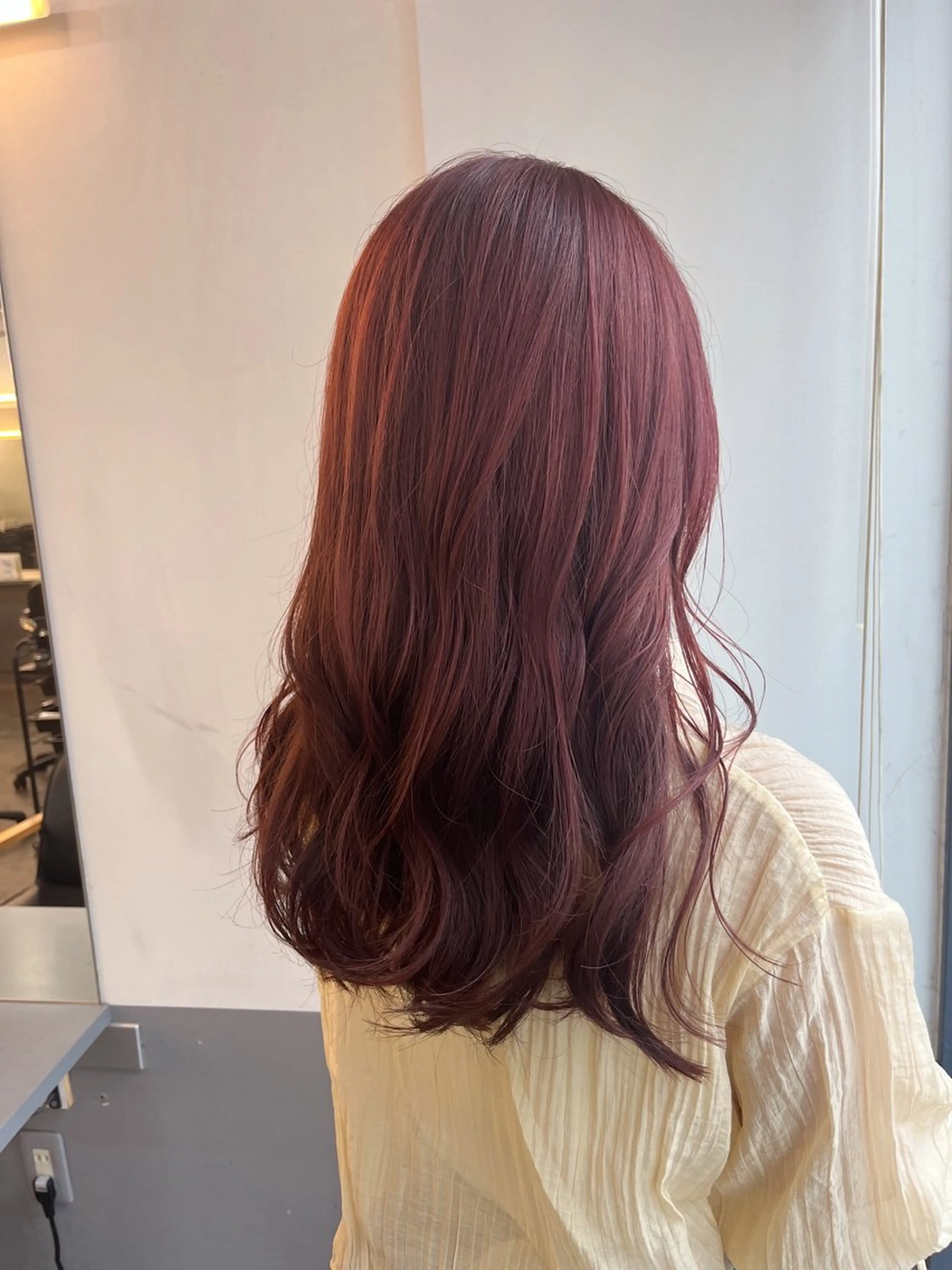 セミロング カラー カット ヘアカラー トリートメント 🌛ダブルカラー 🌜SAYAKAのヘアスタイル