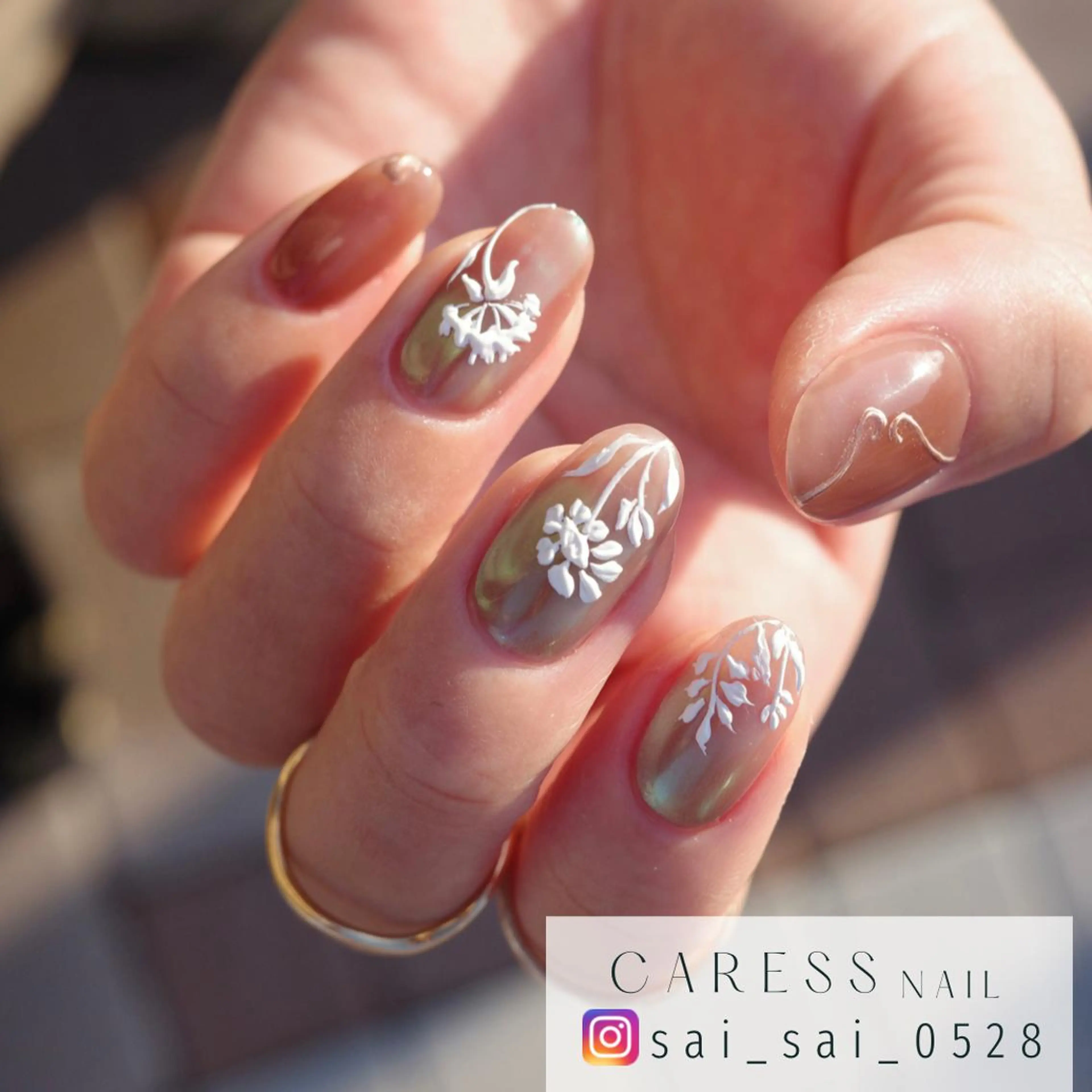 ネイル caress  nail カレスネイル　代々木上原所属・カレスネイル さいのネイルデザイン
