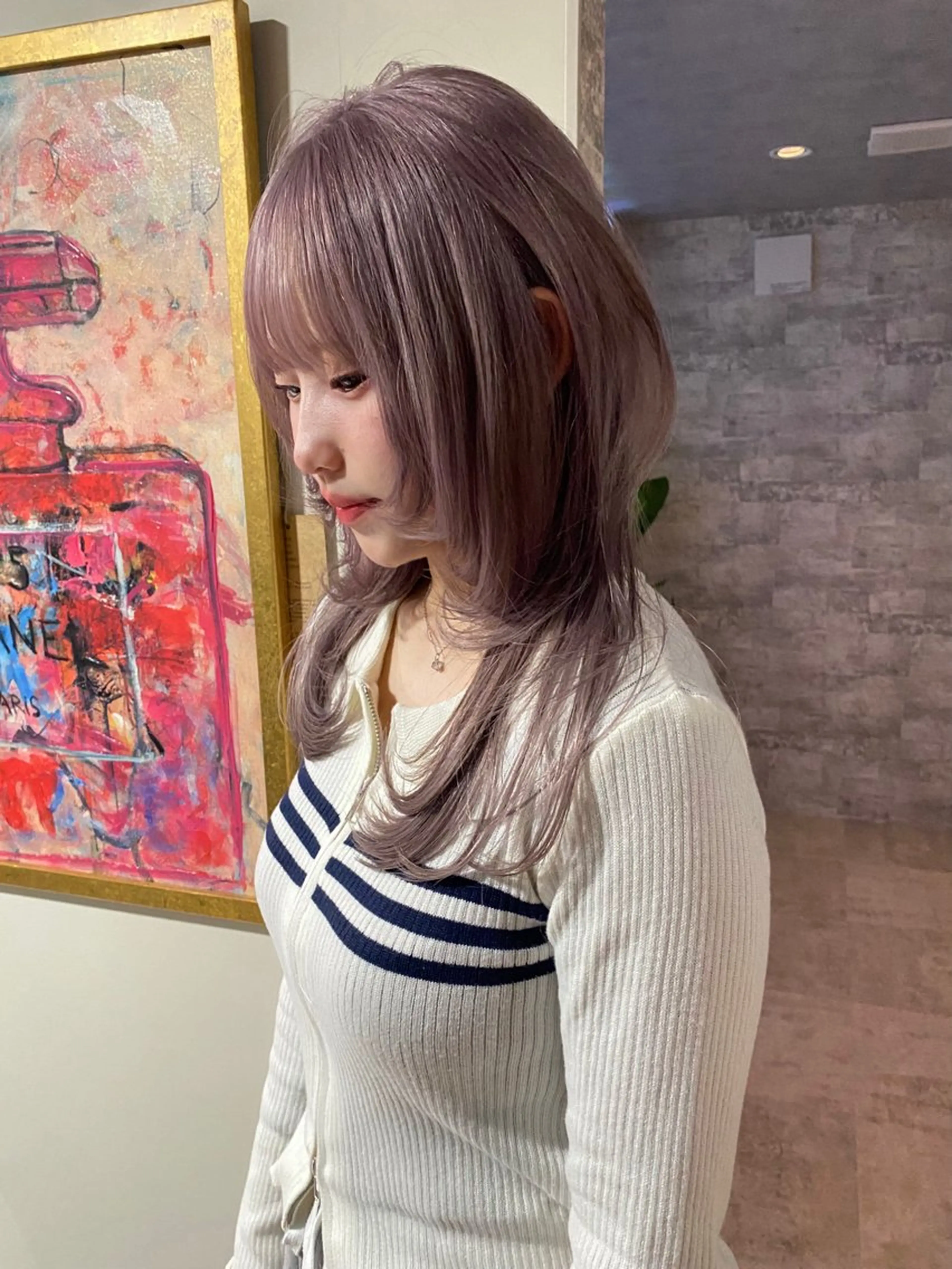 ロング カラー カット ヘアカラー トリートメント mai / linoah˚✧のヘアスタイル