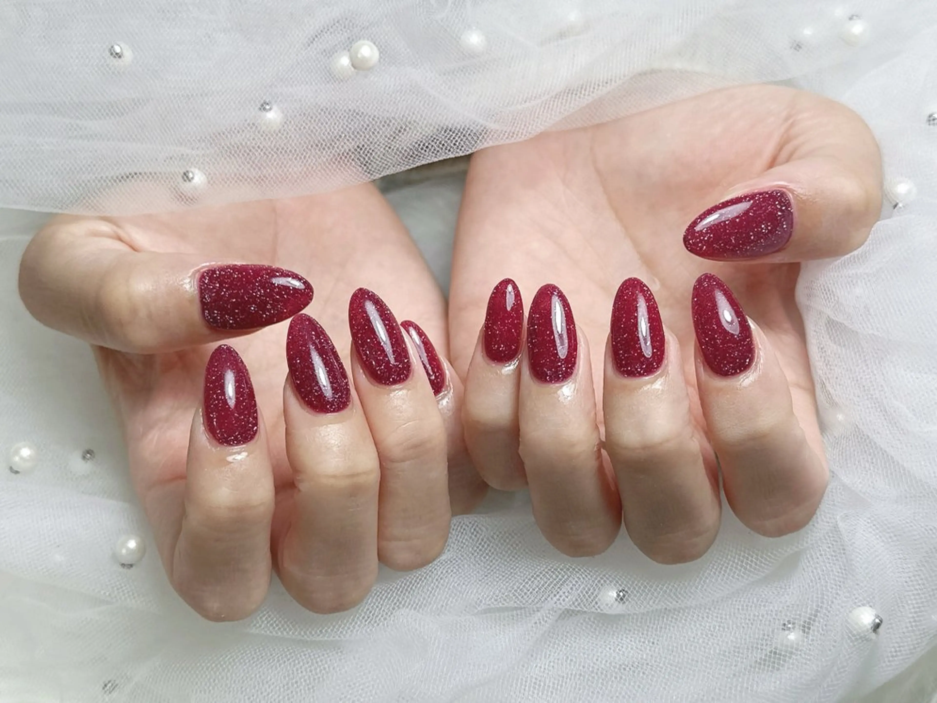 ネイル ハンドネイル 【Eclat ｴｸﾗ】nail＆beauty所属・Eclat〔ｴｸﾗ〕 MOEKA𝜗𝜚*のネイルデザイン