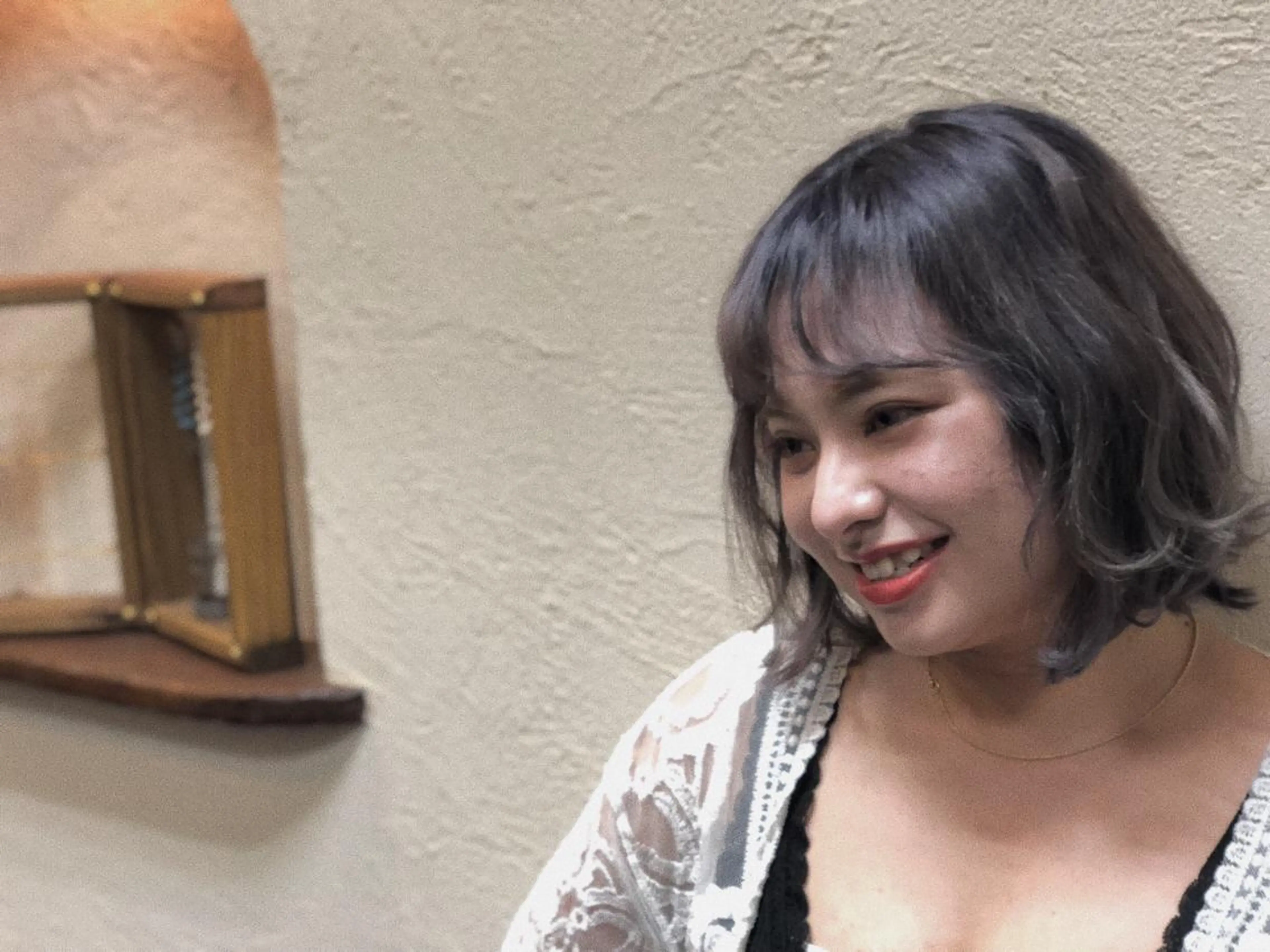 ミディアム カラー グラデーションカラー ラベンダーカラー Snaly カラー特化ページのヘアスタイル