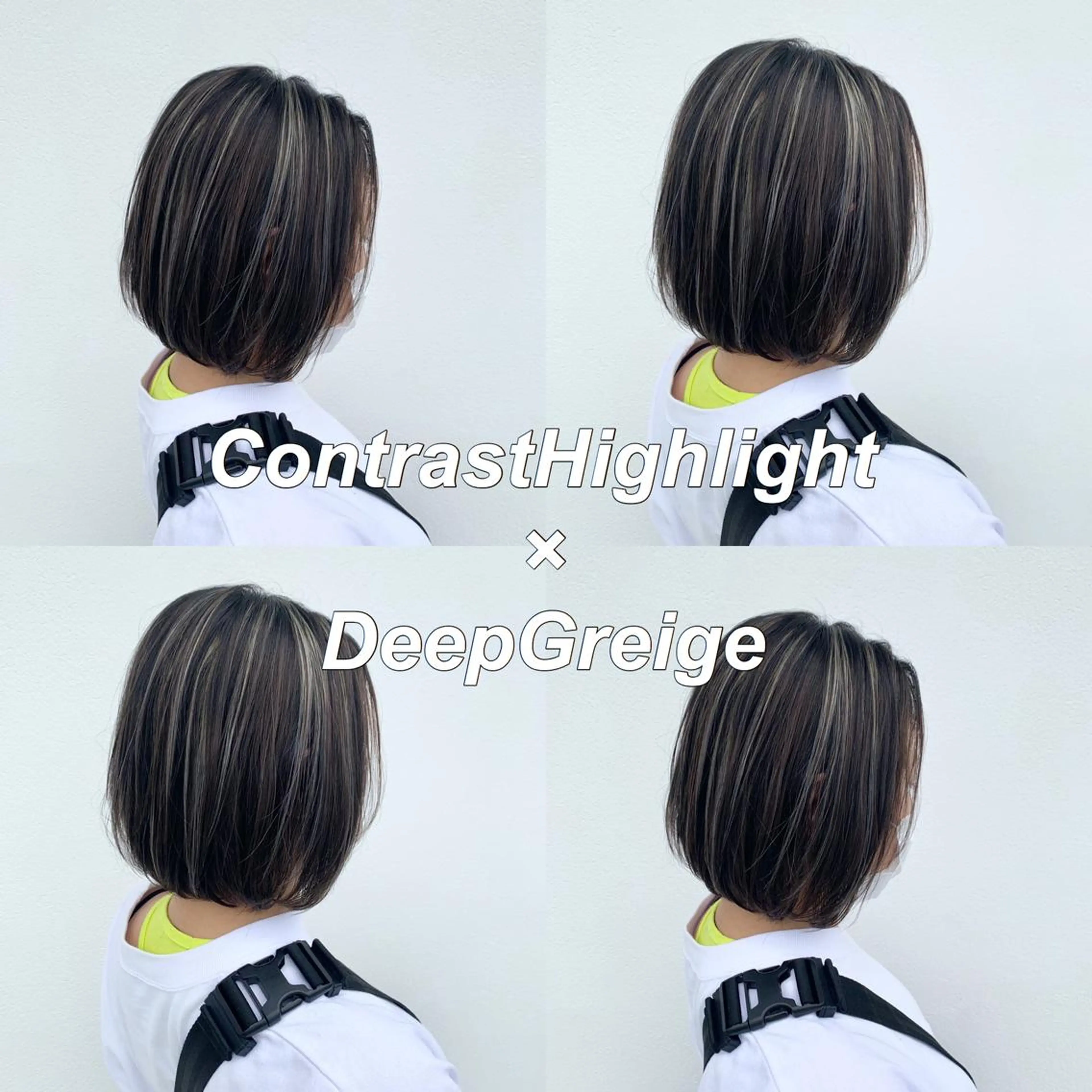 カラー グレージュ ハイライトカラー ヘアカラー 水戸/ブリーチカラー ♠️♠️會澤遼真のヘアスタイル