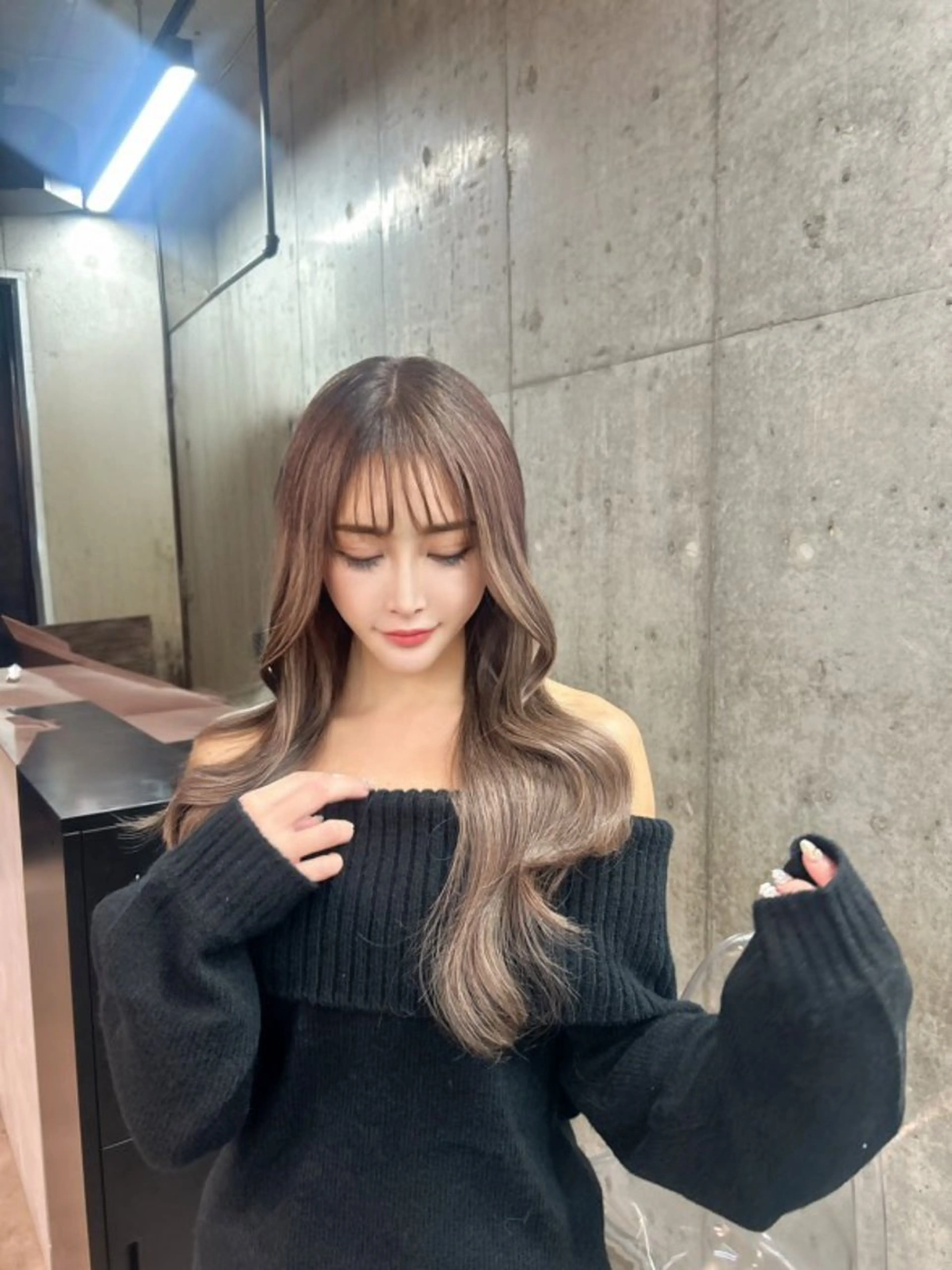 ロング エクステ ✨最安値✨エクステ カラー🌼つきな🌼のヘアスタイル