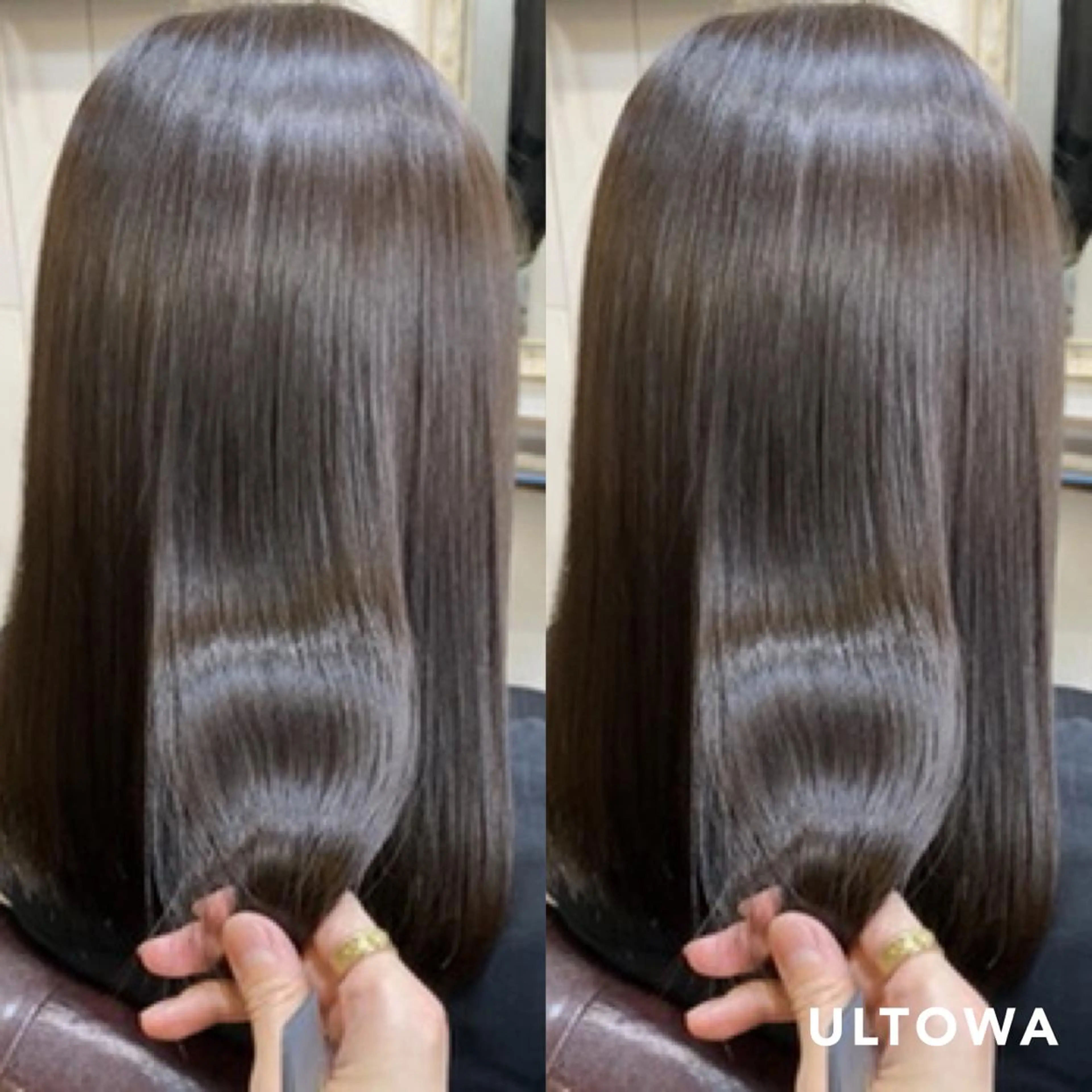 セミロング 前井 正人のヘアスタイル