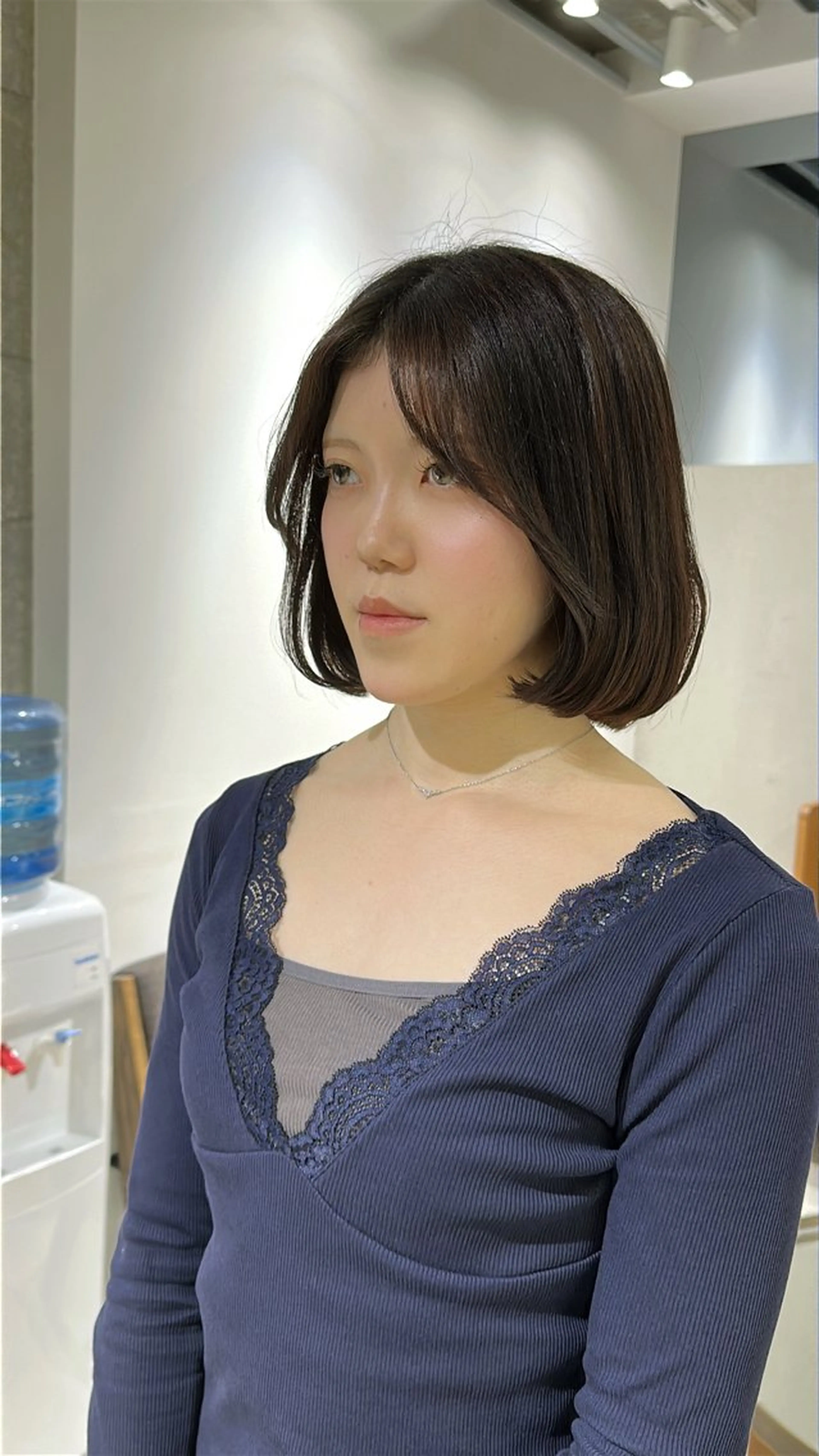 ミディアム ボブ 韓国風ヘア milli 佐藤 蓮 🤏のヘアスタイル