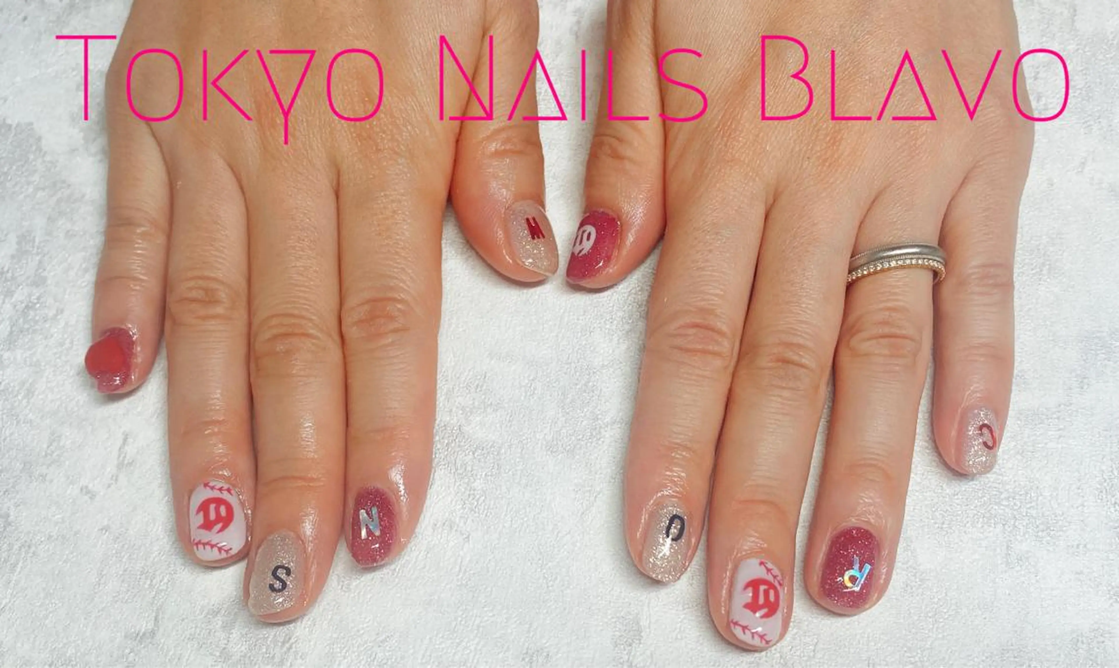 ネイル 持ち込み T.N.B 山本陽子のネイルデザイン