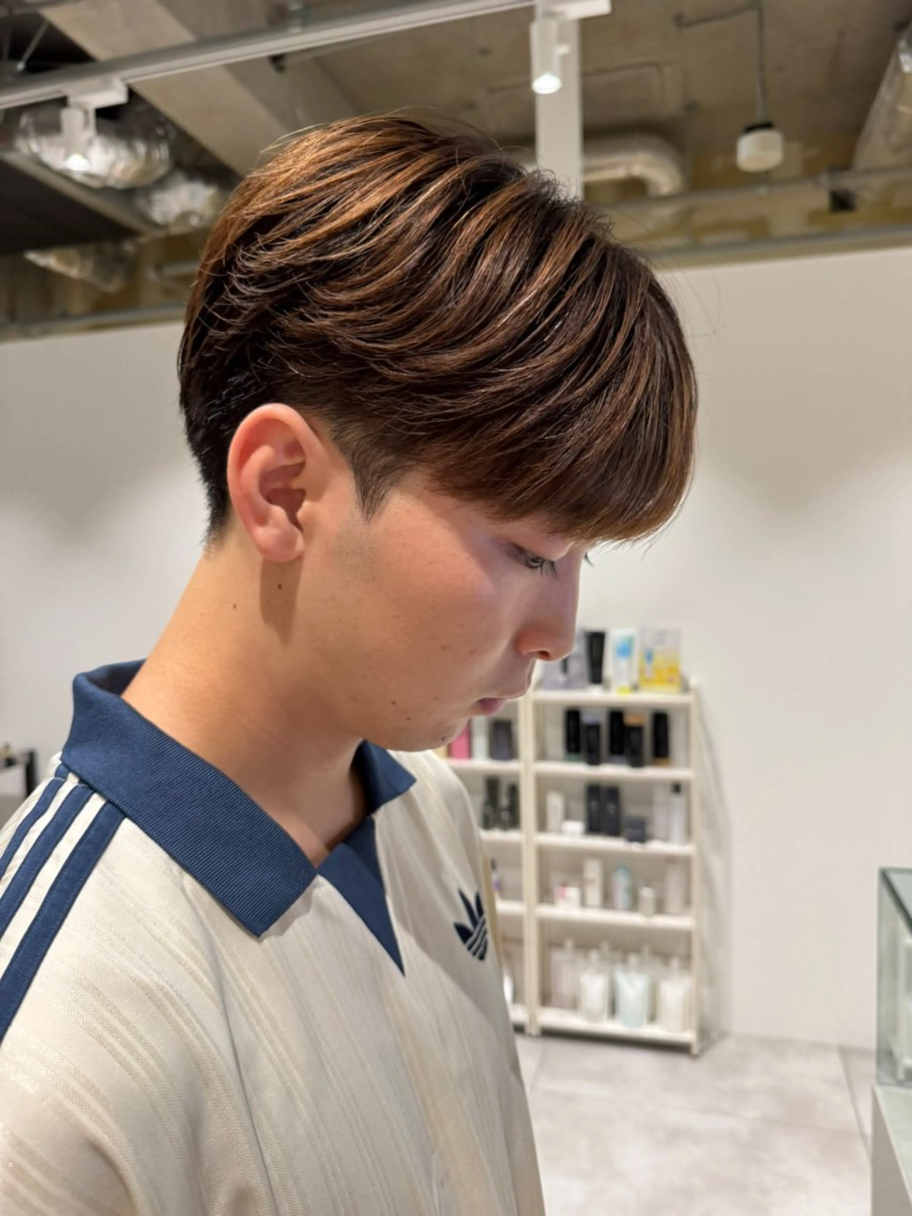 【🧚‍♀️ナチュラルで扱いやすく🧚‍♀️】縮毛矯正+似合わせメンズカットの写真