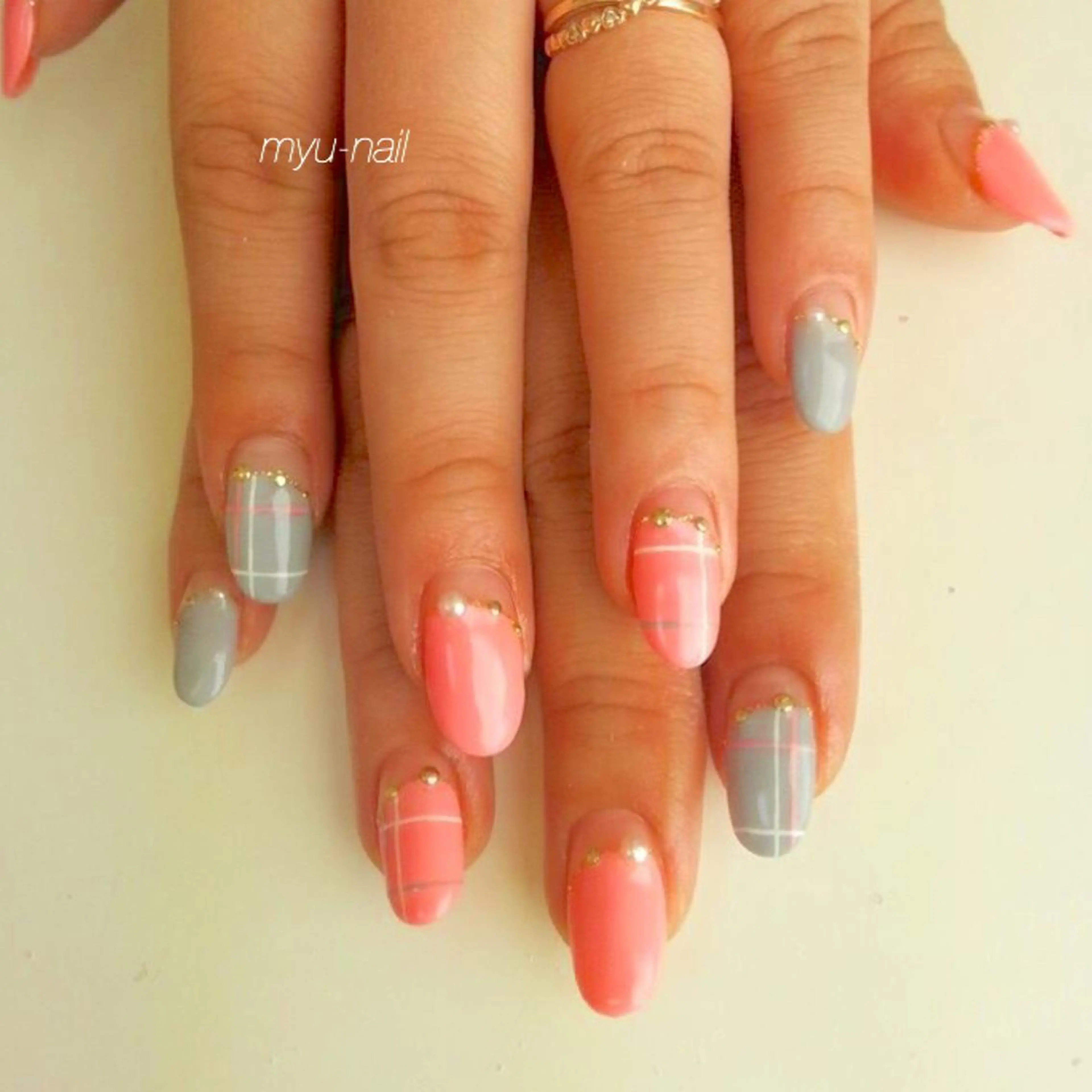 ネイル アートネイル ホームサロン myu-nailのネイルデザイン