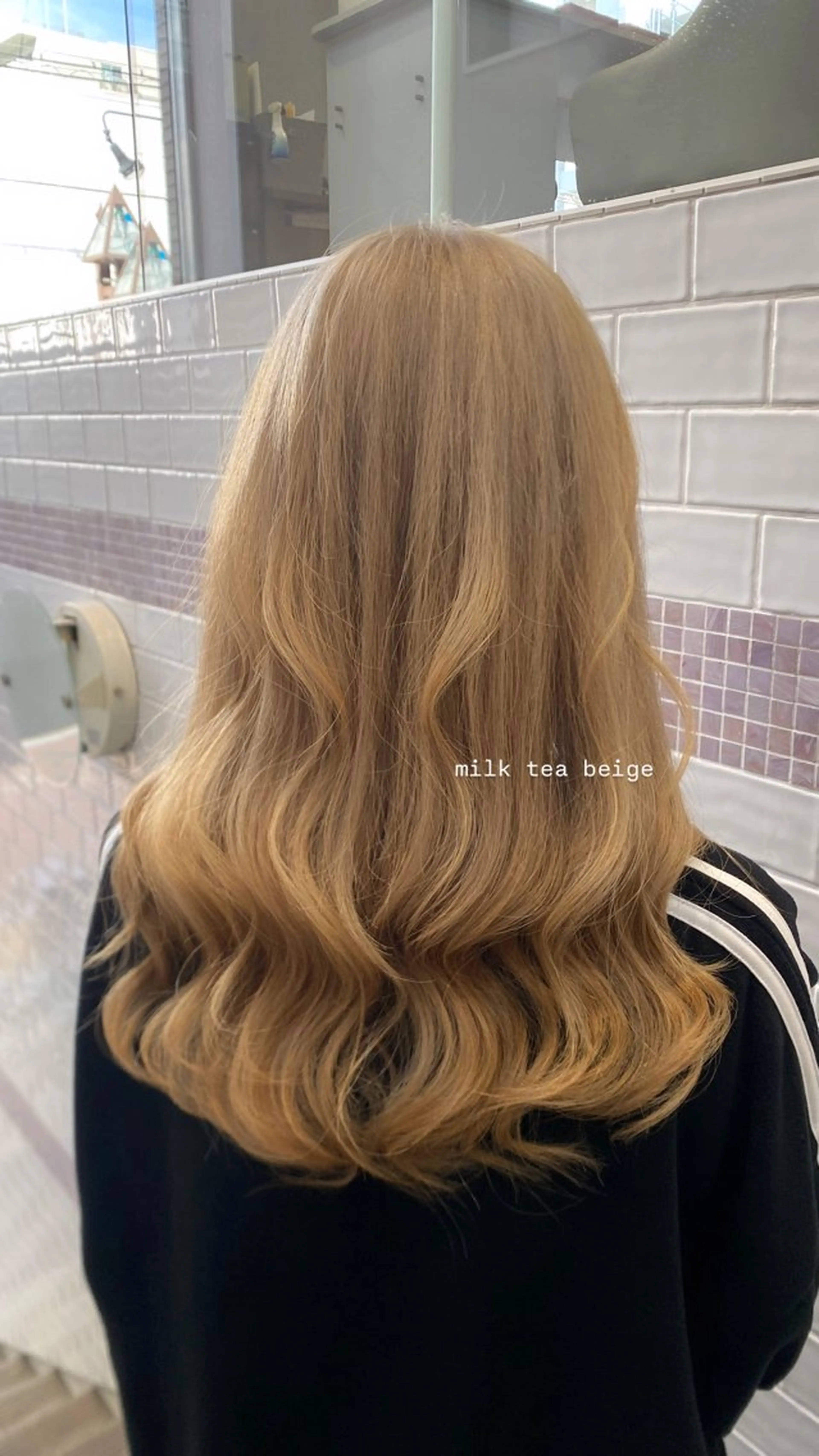 ロング 熊田 秀佳のヘアスタイル