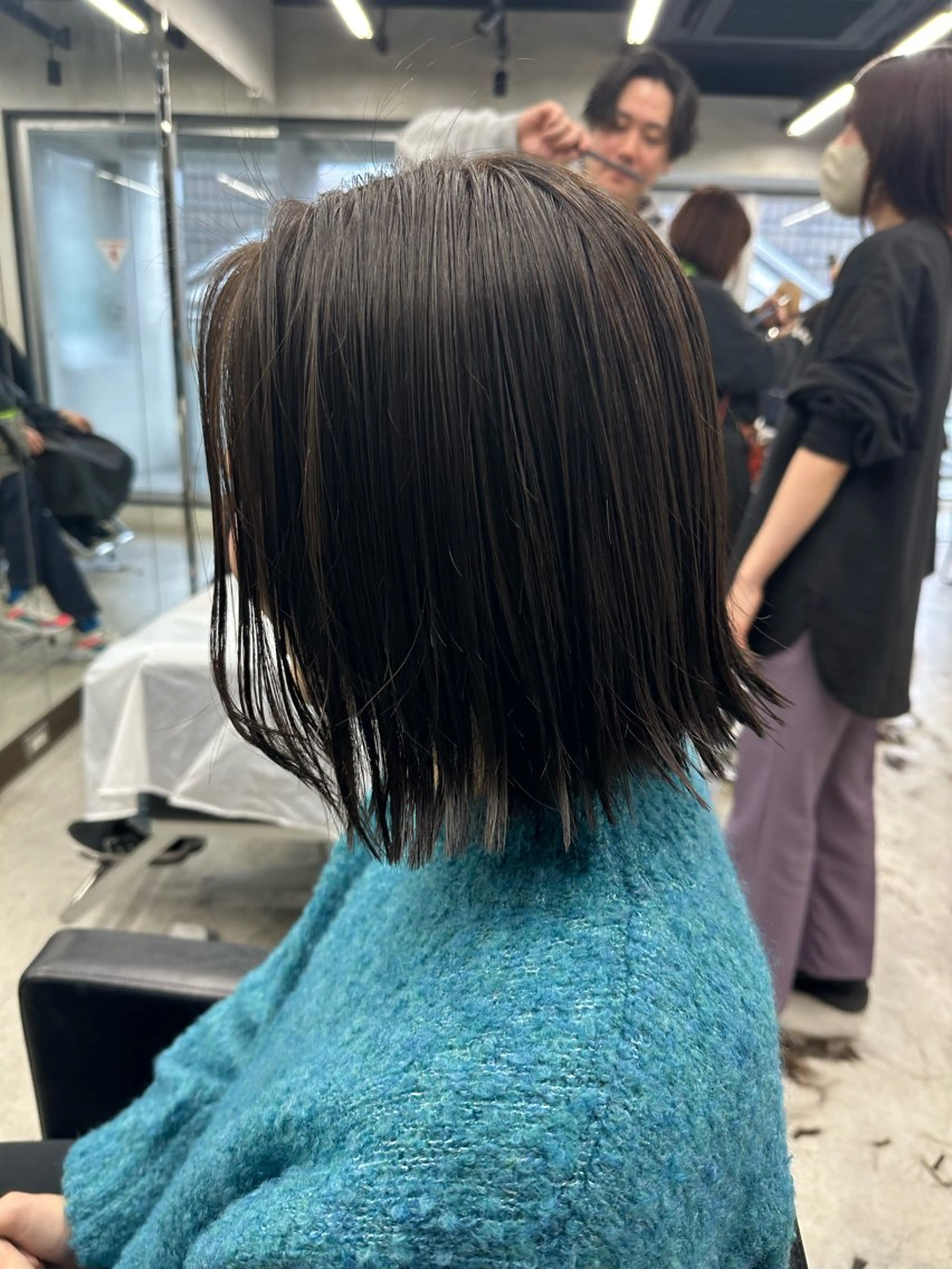 ショート カット ヘアカラー トリートメント 🩵透明感/高発色 /難波/北原佑記🌸のヘアスタイル