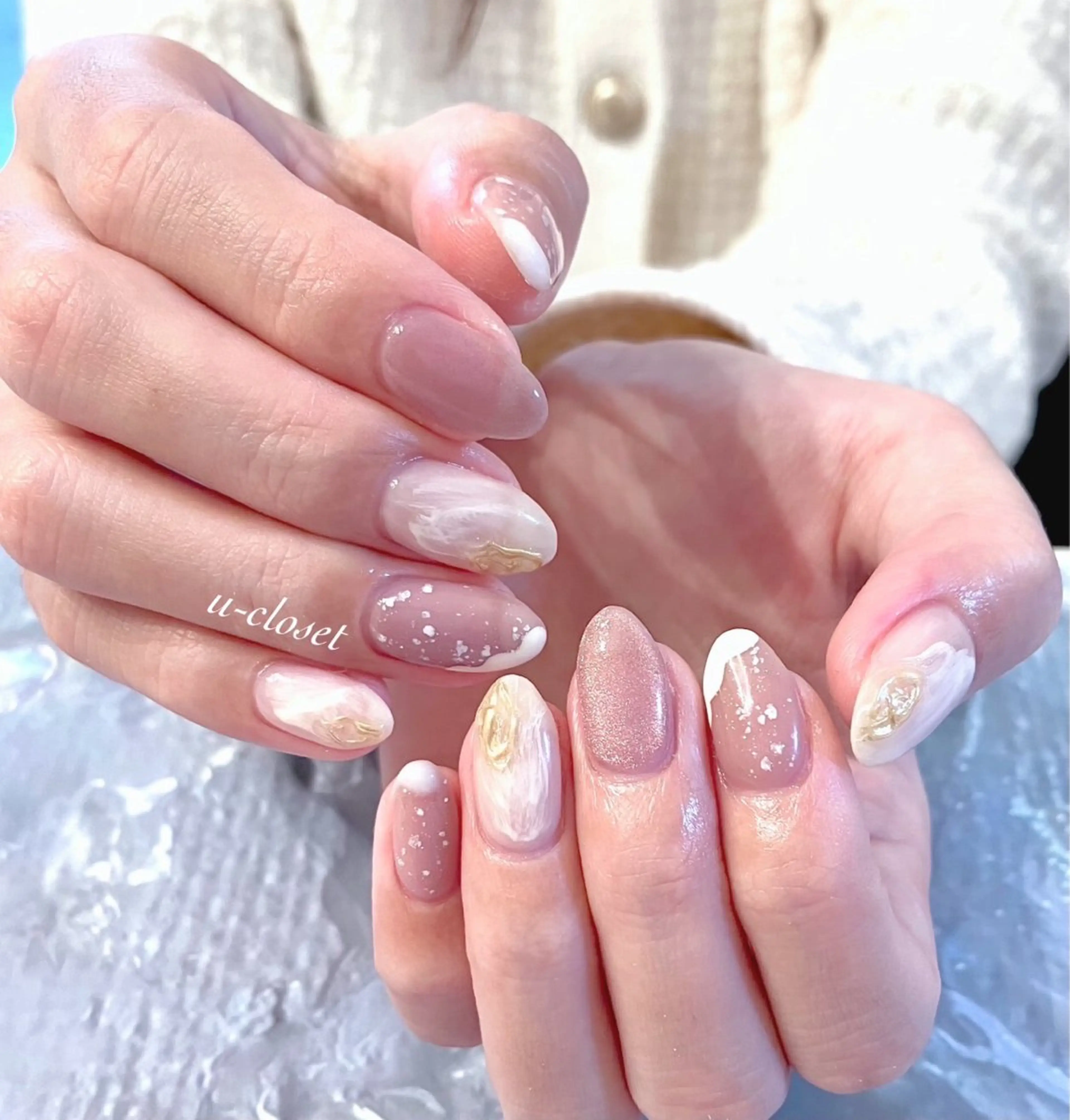 ネイル ハンドネイル u closetのネイルデザイン