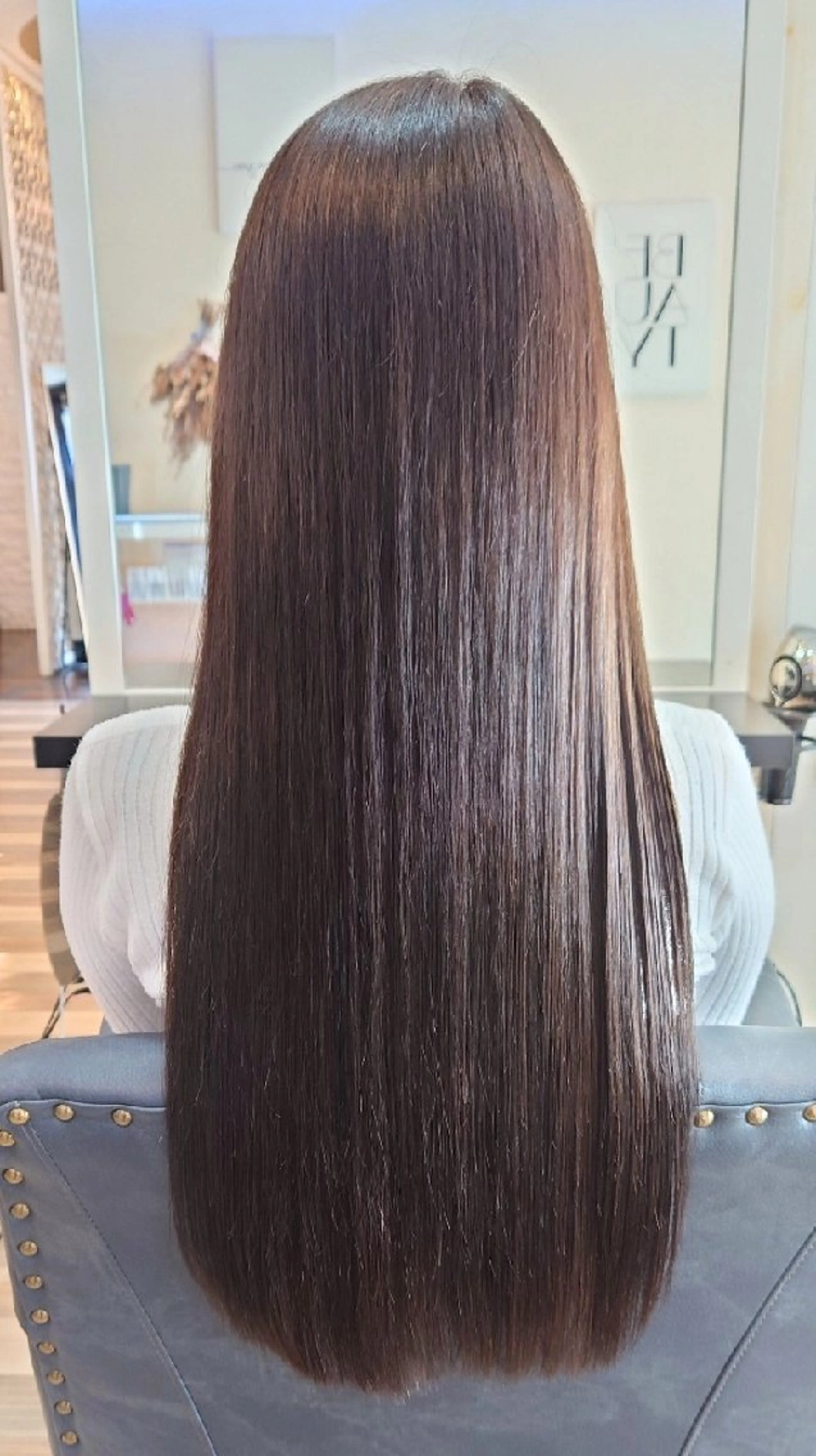 ロング カラー ブラウンカラー 髪質改善 カット ヘアカラー ヘッドスパ Russo(ルッソ)所属・こにし/蒲生四丁目 /髪質改善/スパのヘアスタイル