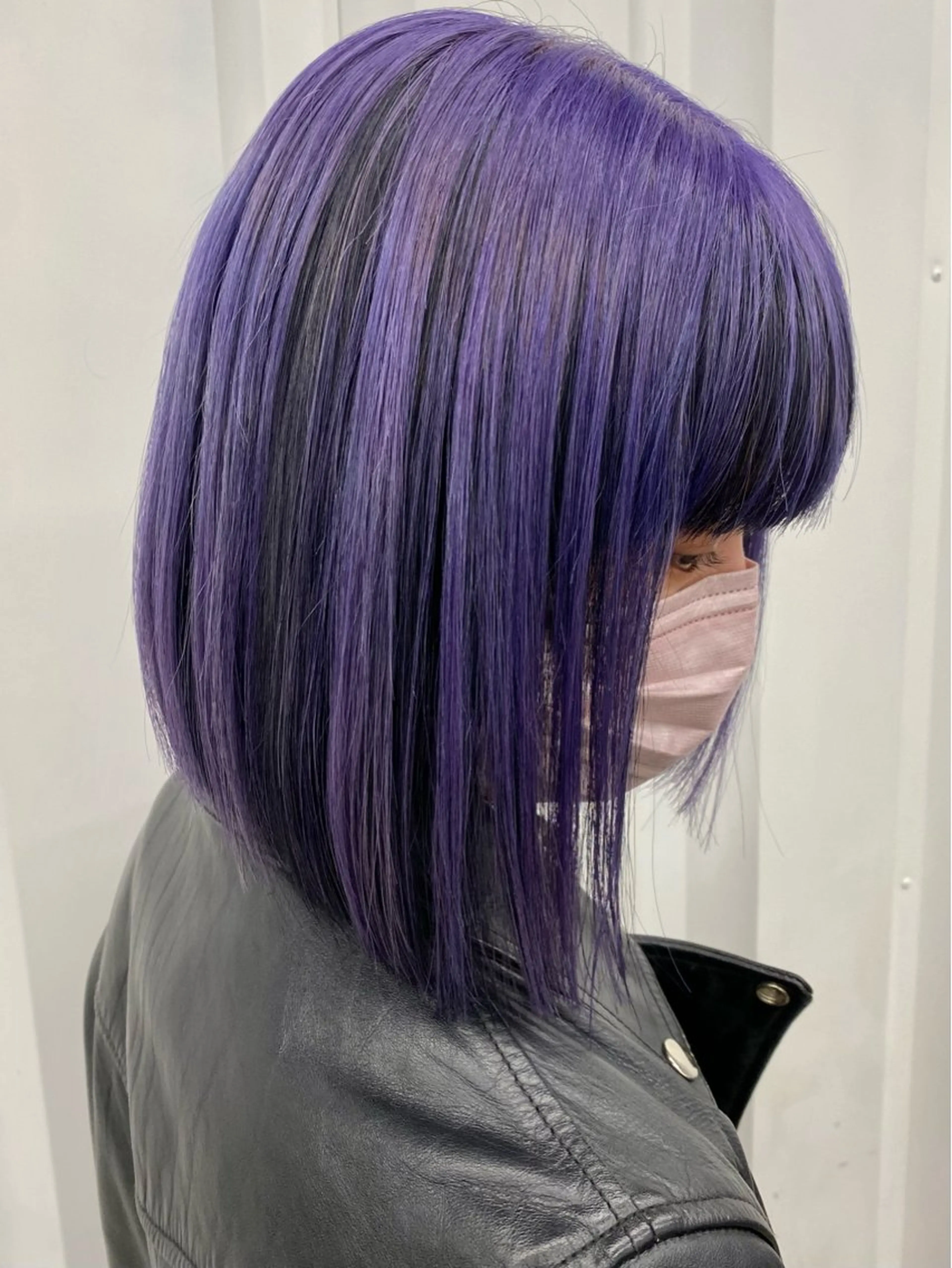 ショート パープルカラー カット ヘアカラー ［似合わせヘア］ ✂︎OGURO✂︎のヘアスタイル