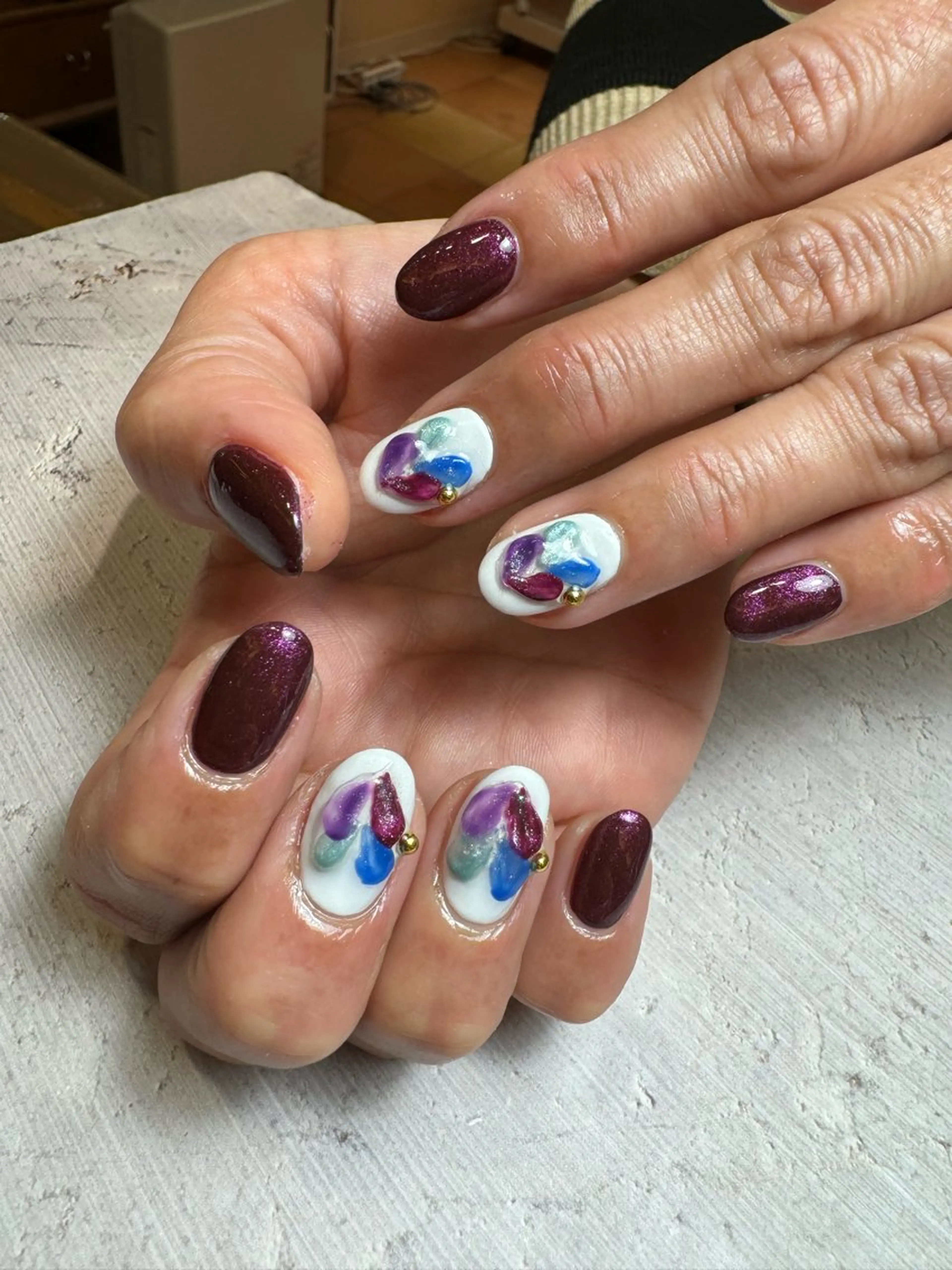 ネイル ハンドネイル nail&eyelash mate所属・京都/東向日/桂 ayumiのネイルデザイン