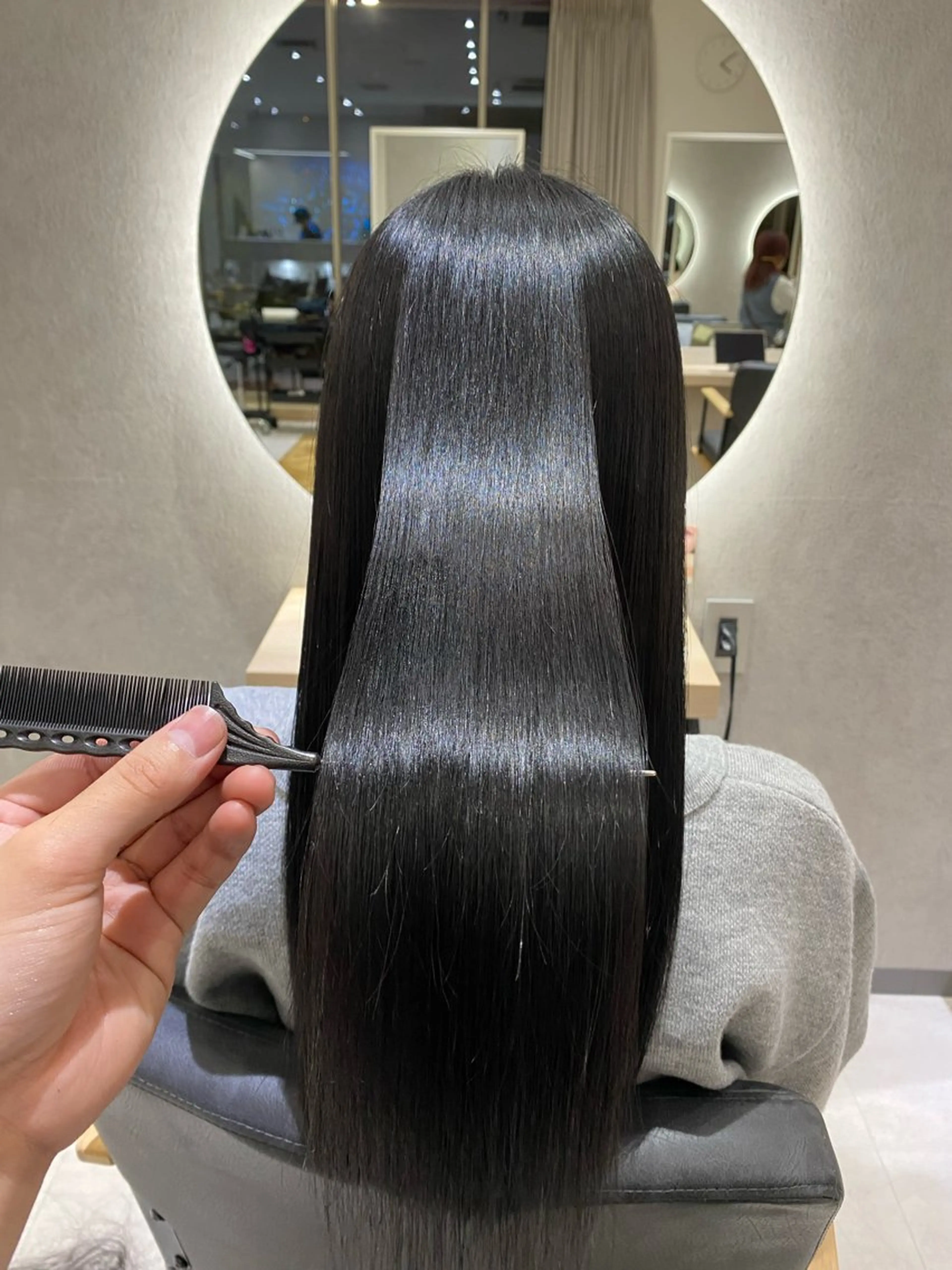 ロング トリートメント men'ssalon Zina天神所属・✨髪質改善/顔周りカ ット/縮毛矯正✨三隅のヘアスタイル