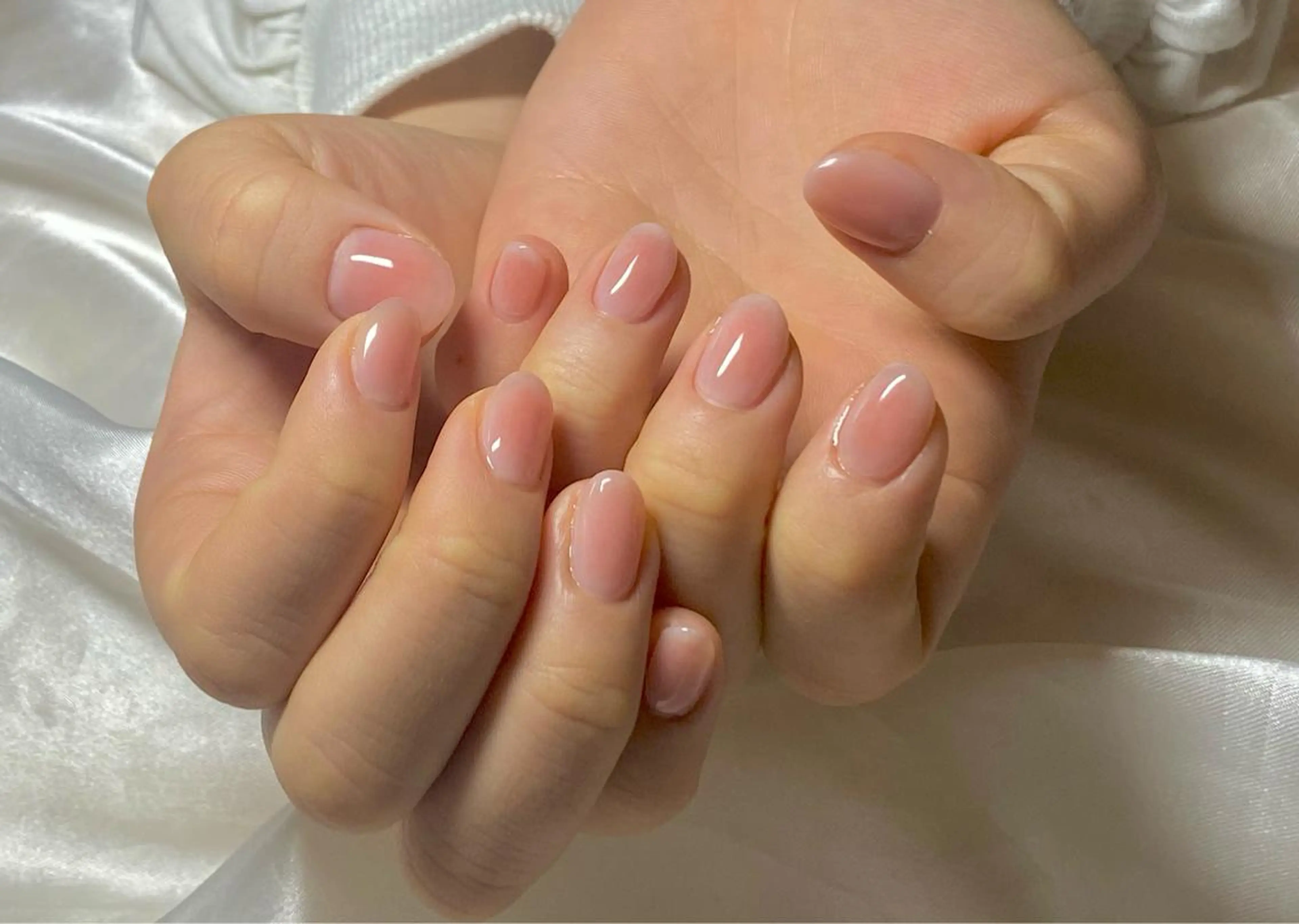 キッズ ネイル チークネイル グラデーション 韓国ネイル シンプルネイル ハンドネイル おうちネイルサロン RINAのその他イメージ