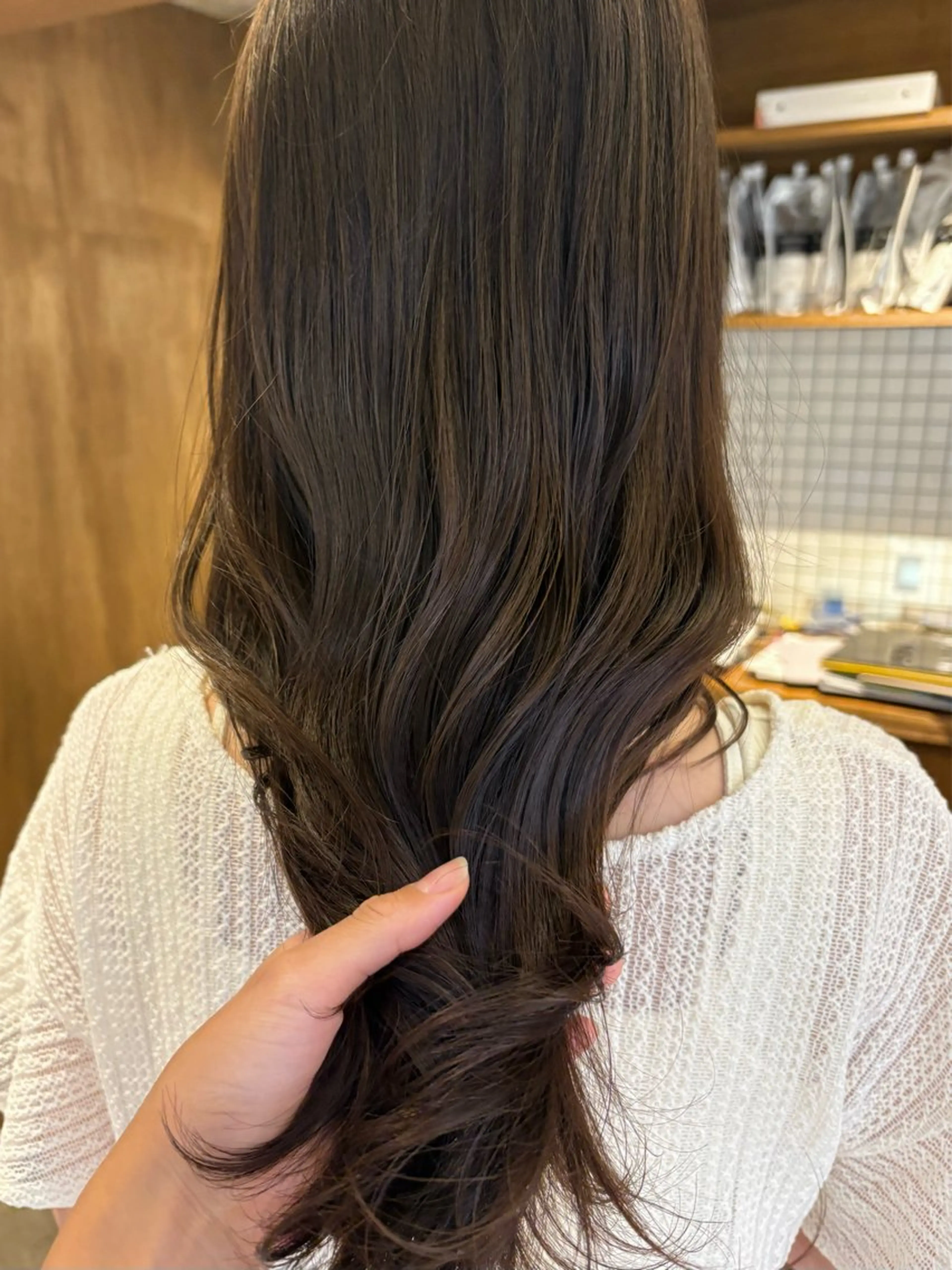 ロング カラー カット トリートメント 名駅/大人可愛い /艶髪/流音のヘアスタイル