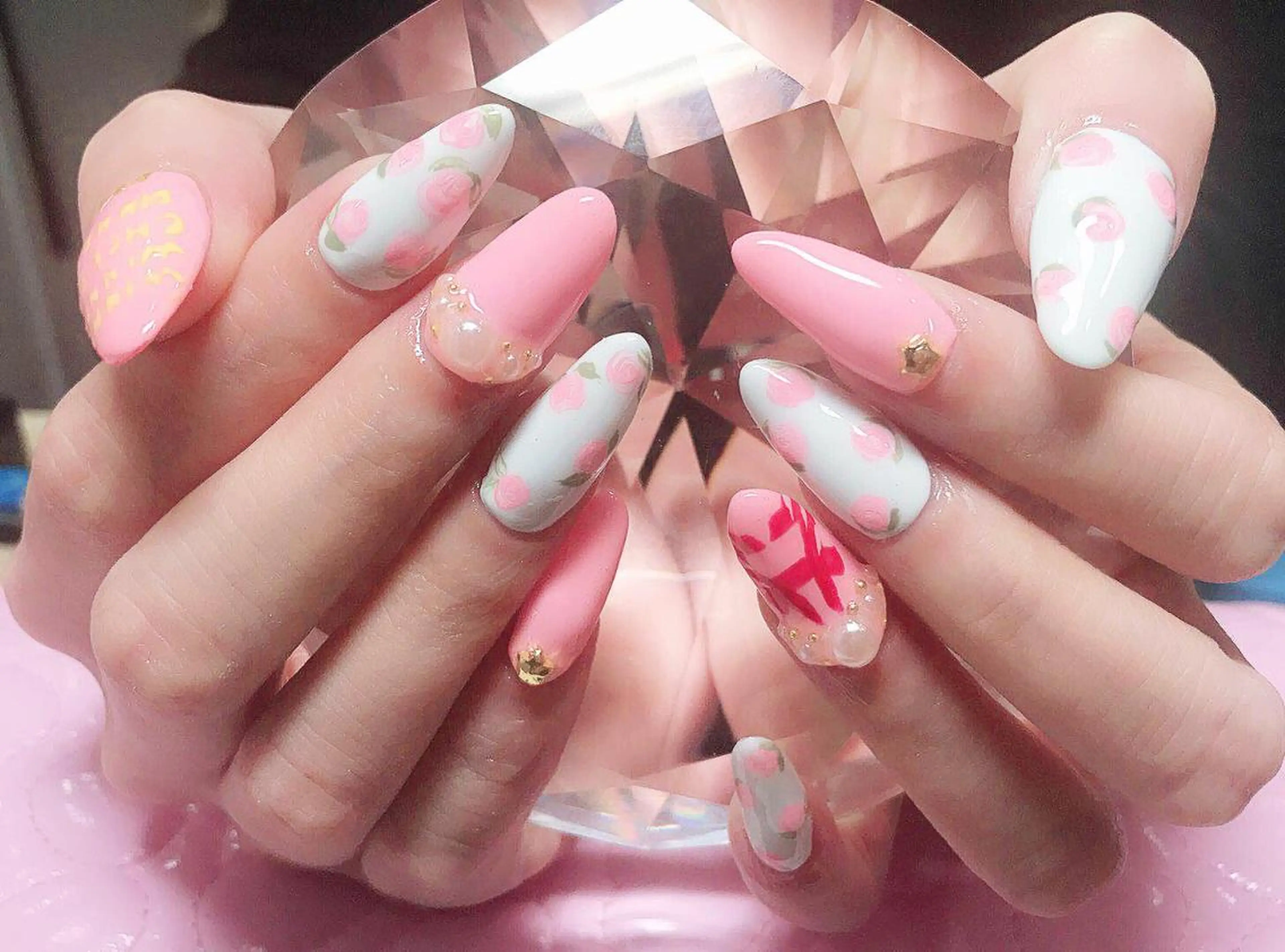 ネイル マツエク・マツパ ハンドネイル ハンドケア AB マツエクネイルサロンのネイルデザイン