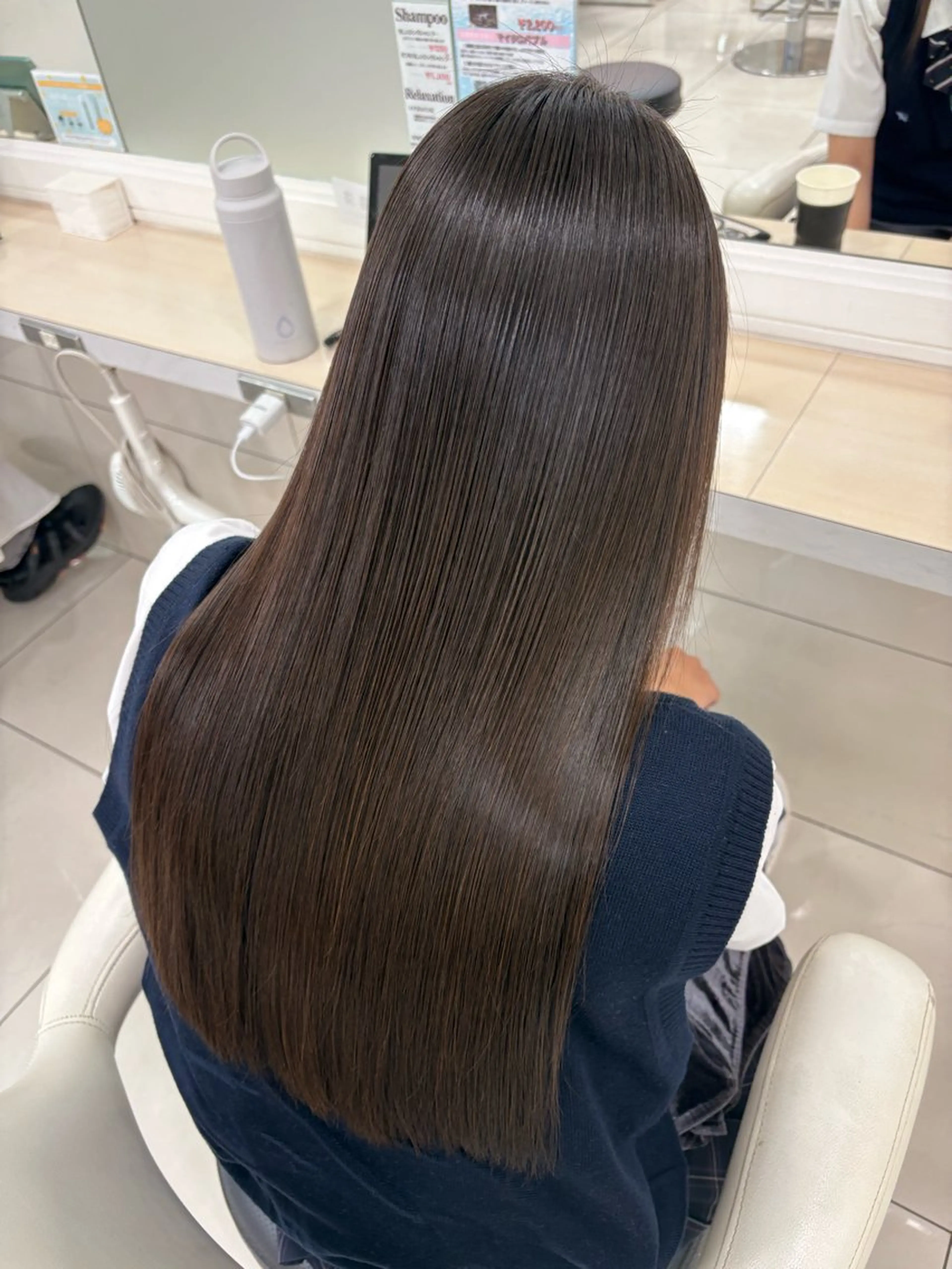 ロング パーマ ショートボブ ボブ ハイライト 髪質改善 レイヤーカット 縮毛矯正 トリートメント 髪質改善/艶カラー/ メンズパーマ/鈴木のヘアスタイル