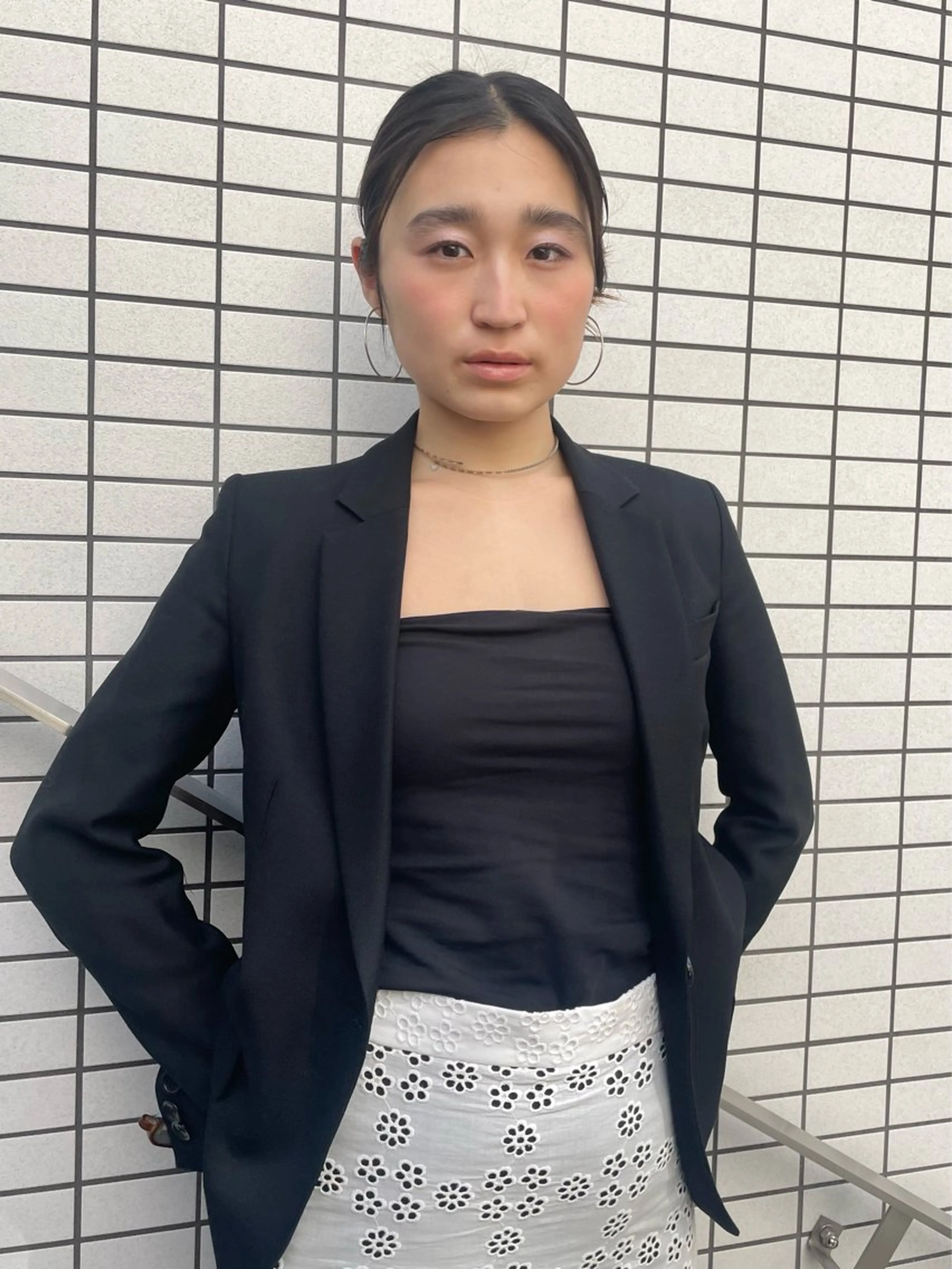 ロング カラー ヘアアレンジ ヘアカラー BRIDGE所属・透明感カラー/パーマ hitomiのヘアスタイル