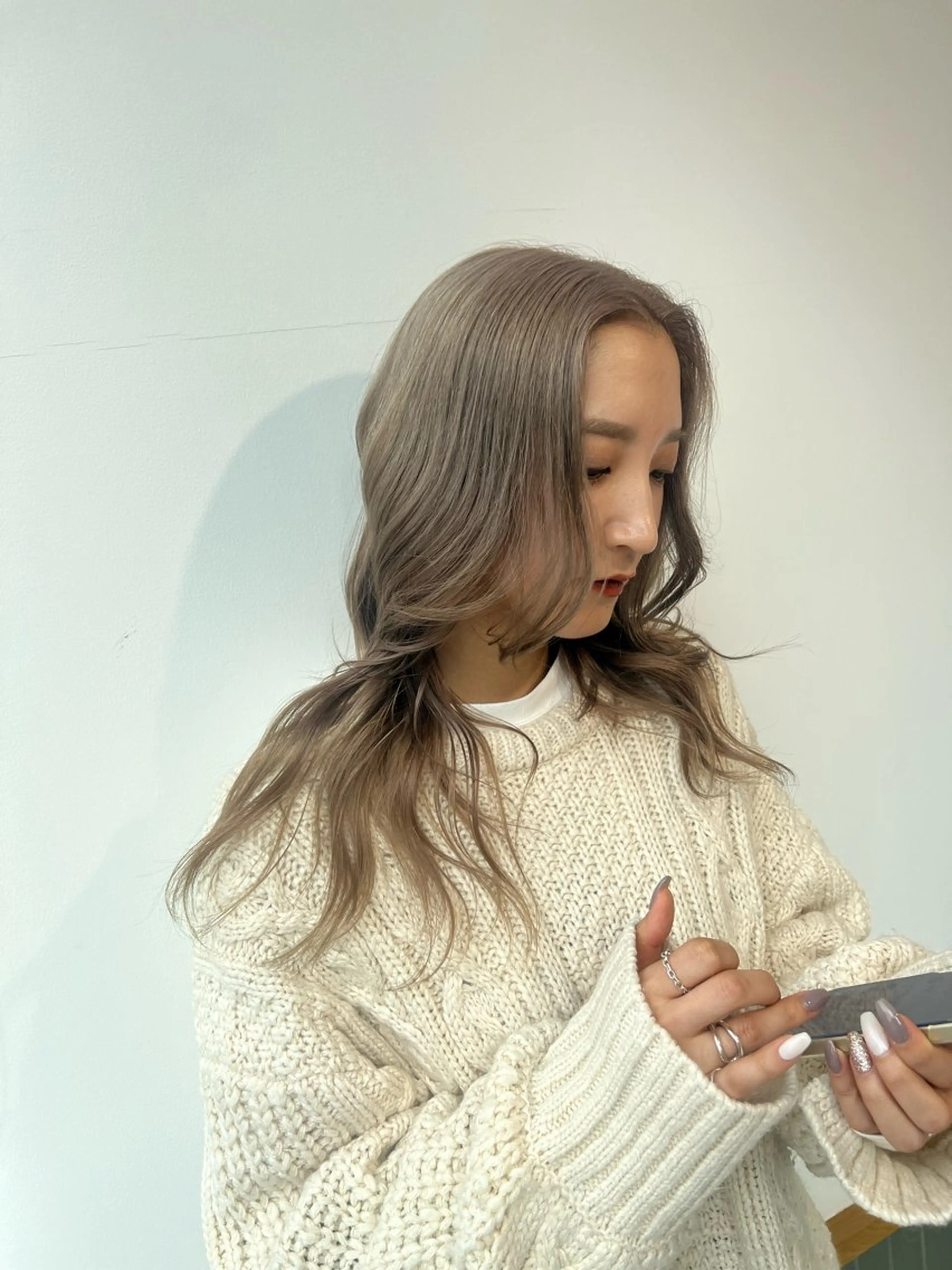 ロング カラー レイヤー/透明感 カラー🌿KANTAのヘアスタイル