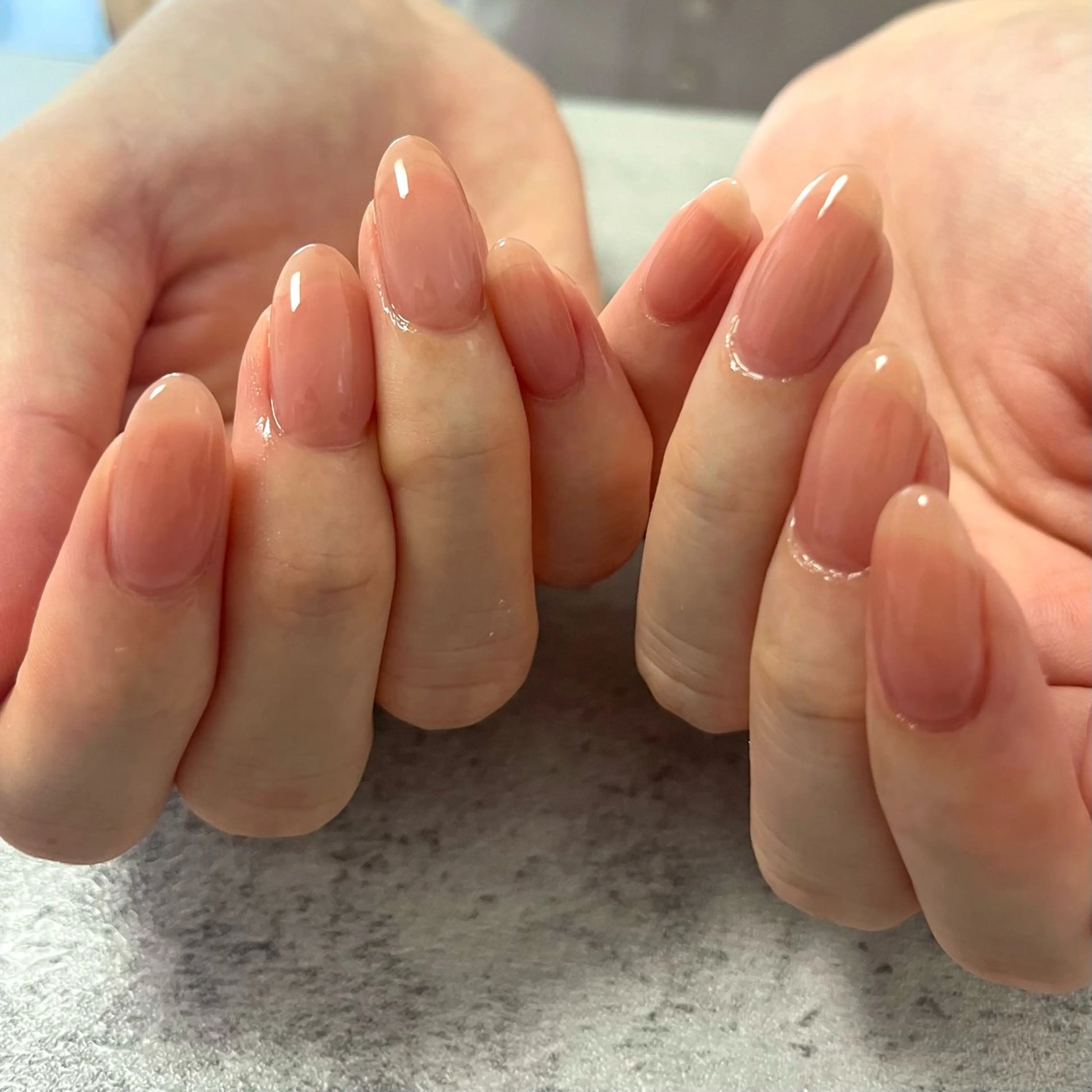 ネイル ワンカラーネイル Belle  âme Mioのネイルデザイン