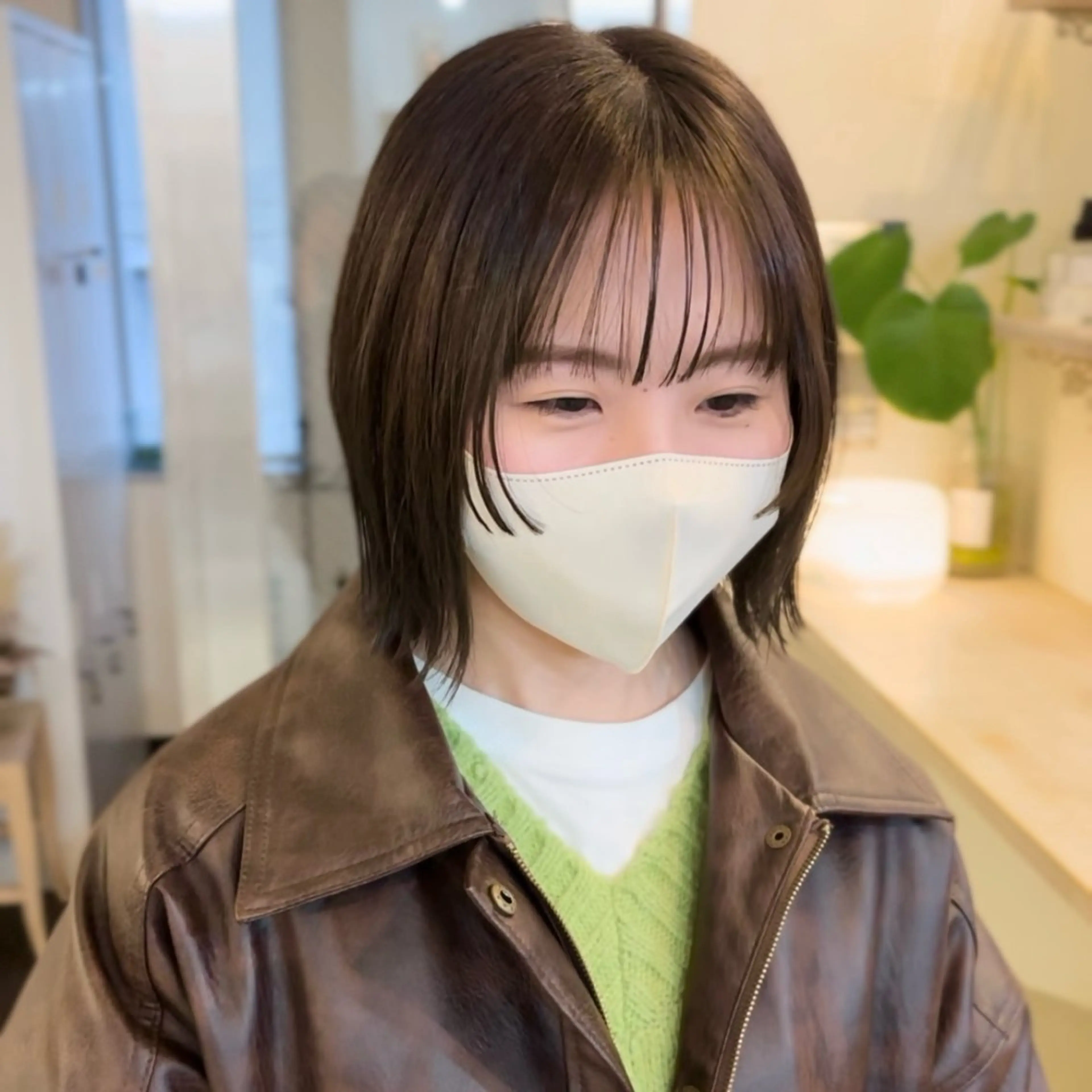 ショート カラー ボブ カット ヘアセット Yurika🕯️ 透明感カラー/ボブのヘアスタイル