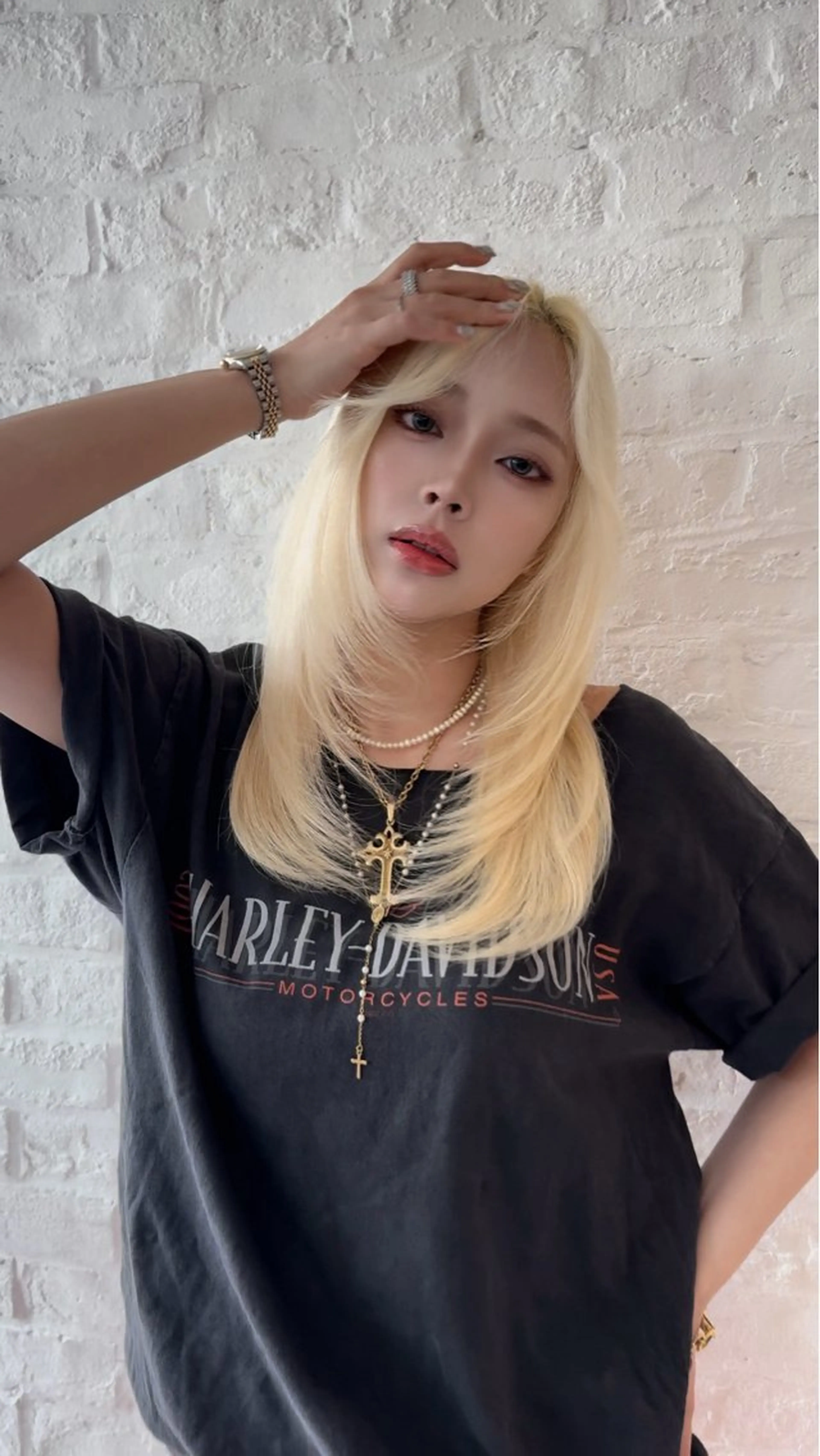 ロング カラー 高島大登/顔周り /レイヤーカットのヘアスタイル